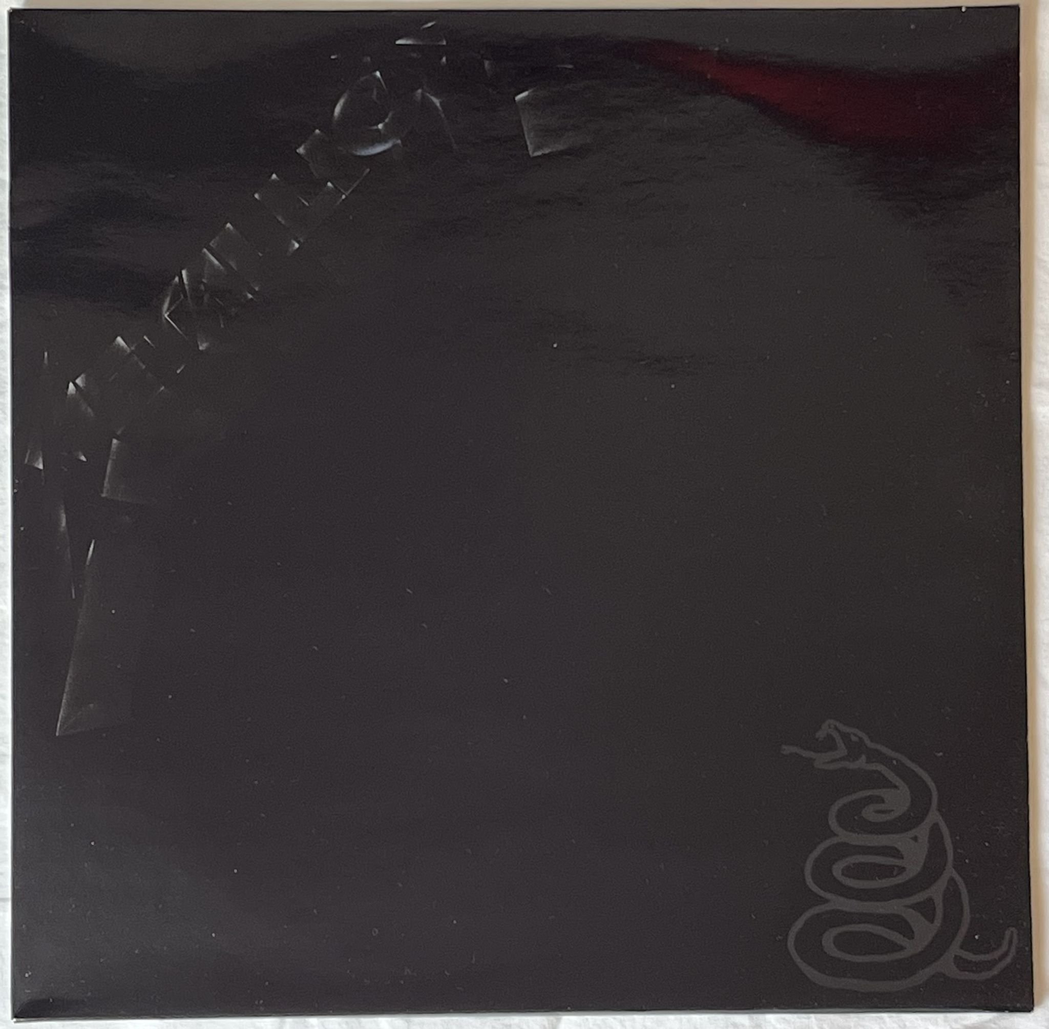 Omslagsbild för skivan METALLICA s/t 2xLP -91 eu VERTIGO 510 022-1 *** HIGHLY IN DEMAND CLASSIC ***