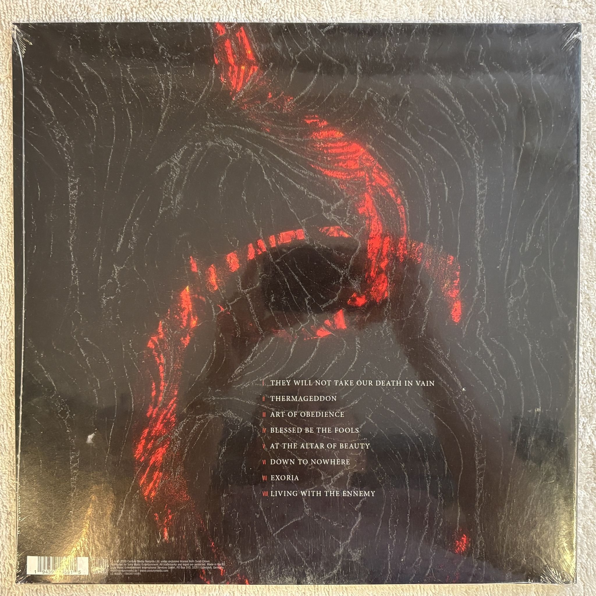 Omslagsbild för skivan SVART CROWN wolves among the ashes LP + CD -2020 Century Media – 19439714591