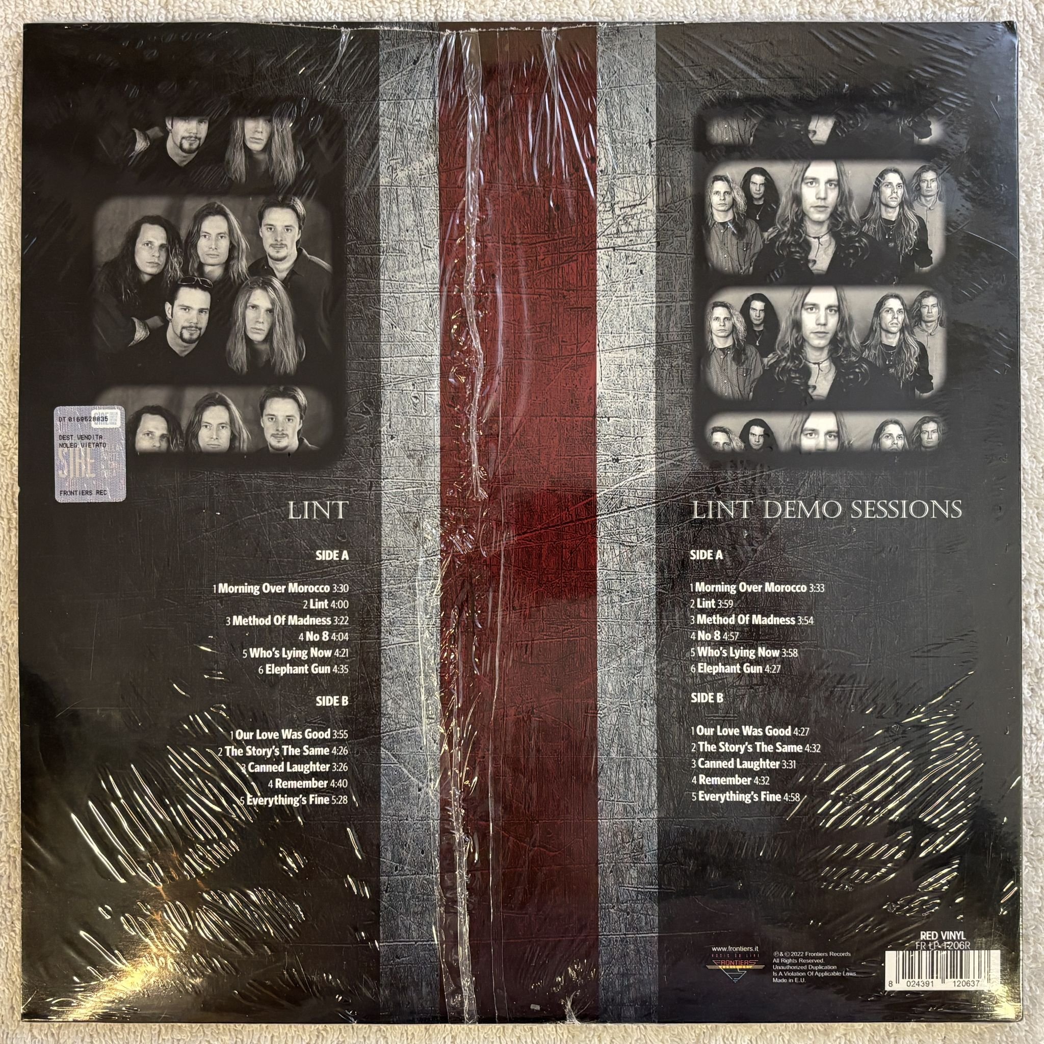 Omslagsbild för skivan HOUSE OF SHAKIRA lint XXV LP- 2022 Frontiers Music SRL – FR LP 1206R