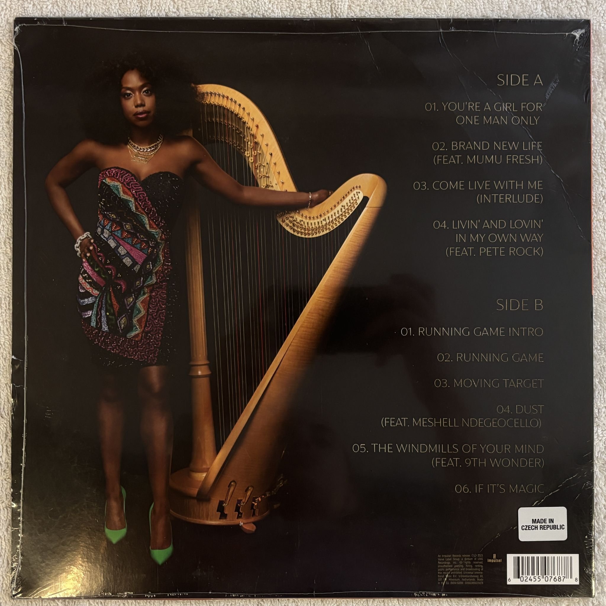 Omslagsbild för skivan BRANDEE YOUNGER Brand New Life LP- 2023 EU Impulse! – 00602455076878