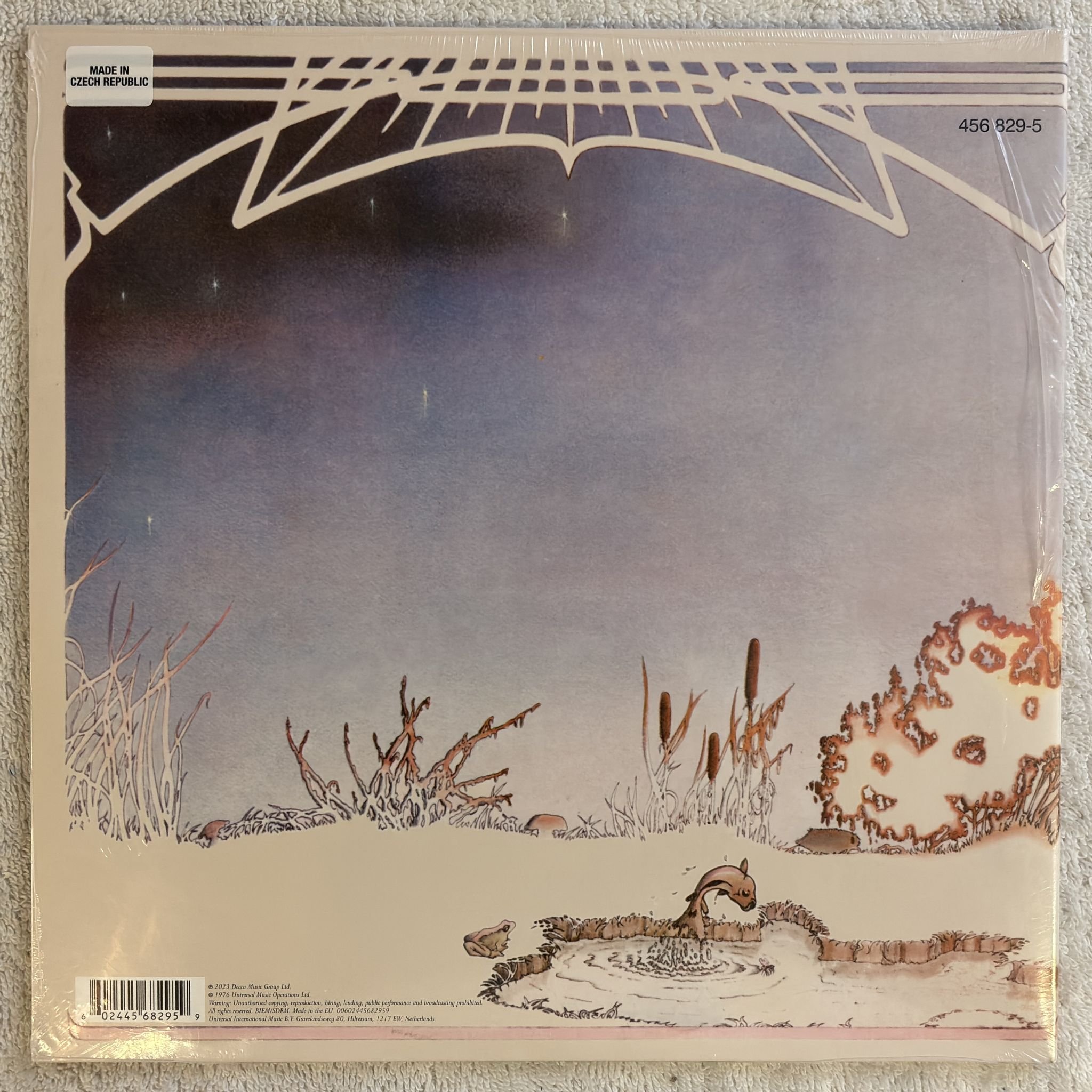 Omslagsbild för skivan CAMEL Moonmadness LP -2023 RE Decca Music Group Limited – 456 829-5