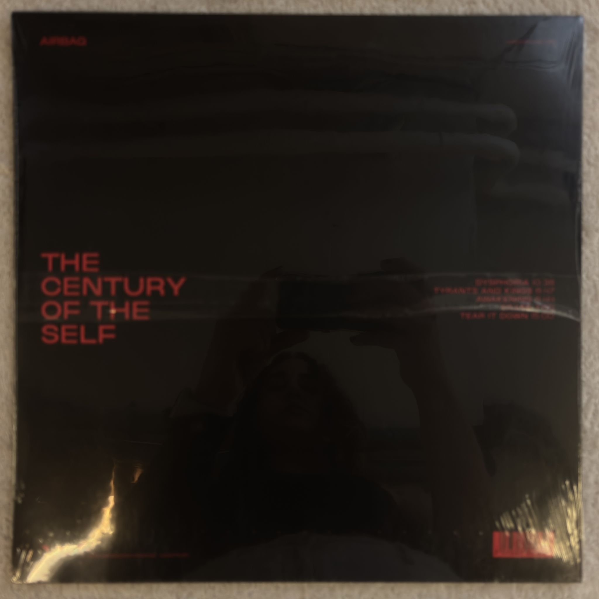 Omslagsbild för skivan AIRBAG The Century Of The Self LP -2024 Karisma Records – KAR277LPC