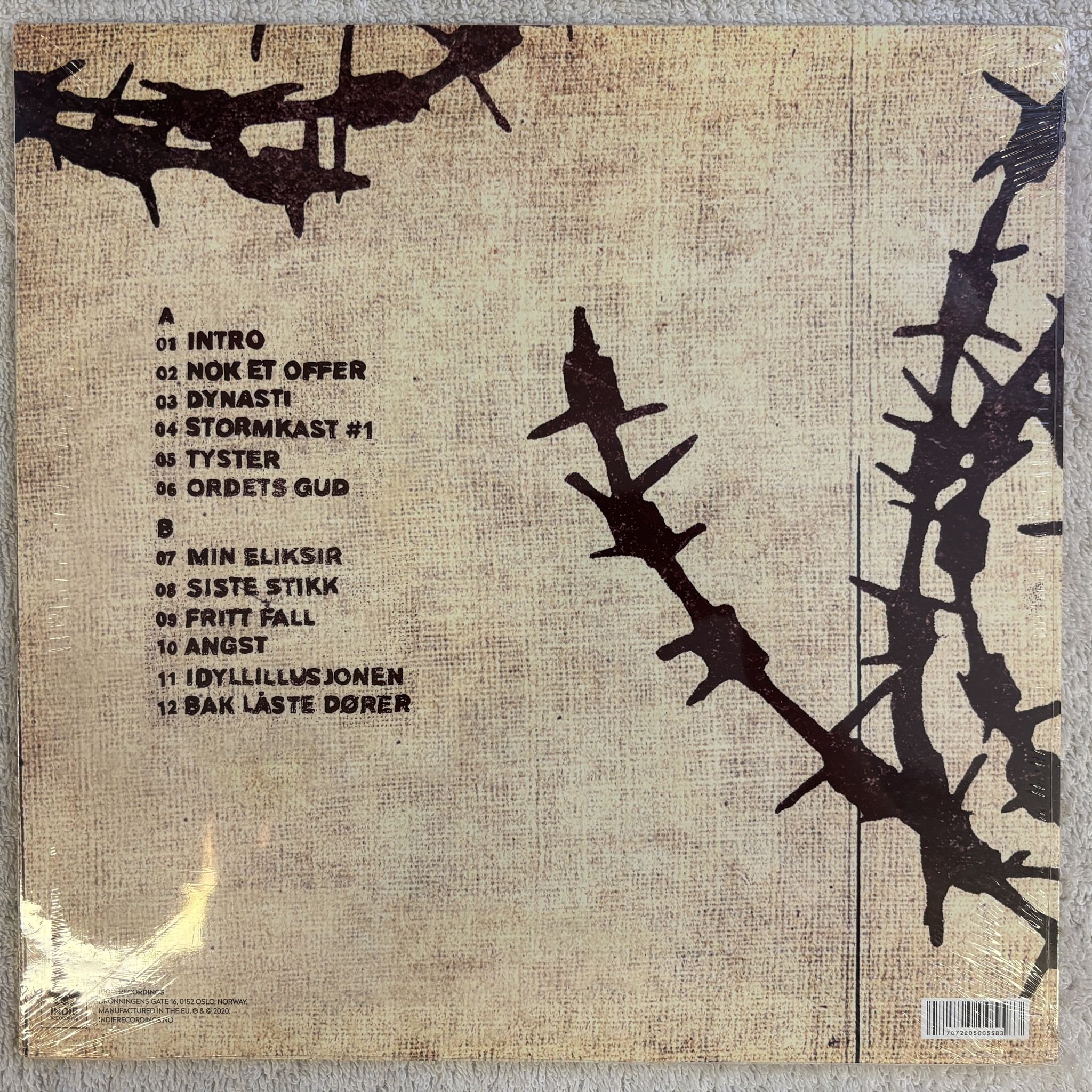 Omslagsbild för skivan SKAMBANKT eliksir LP - 2020 INDIE281LP2