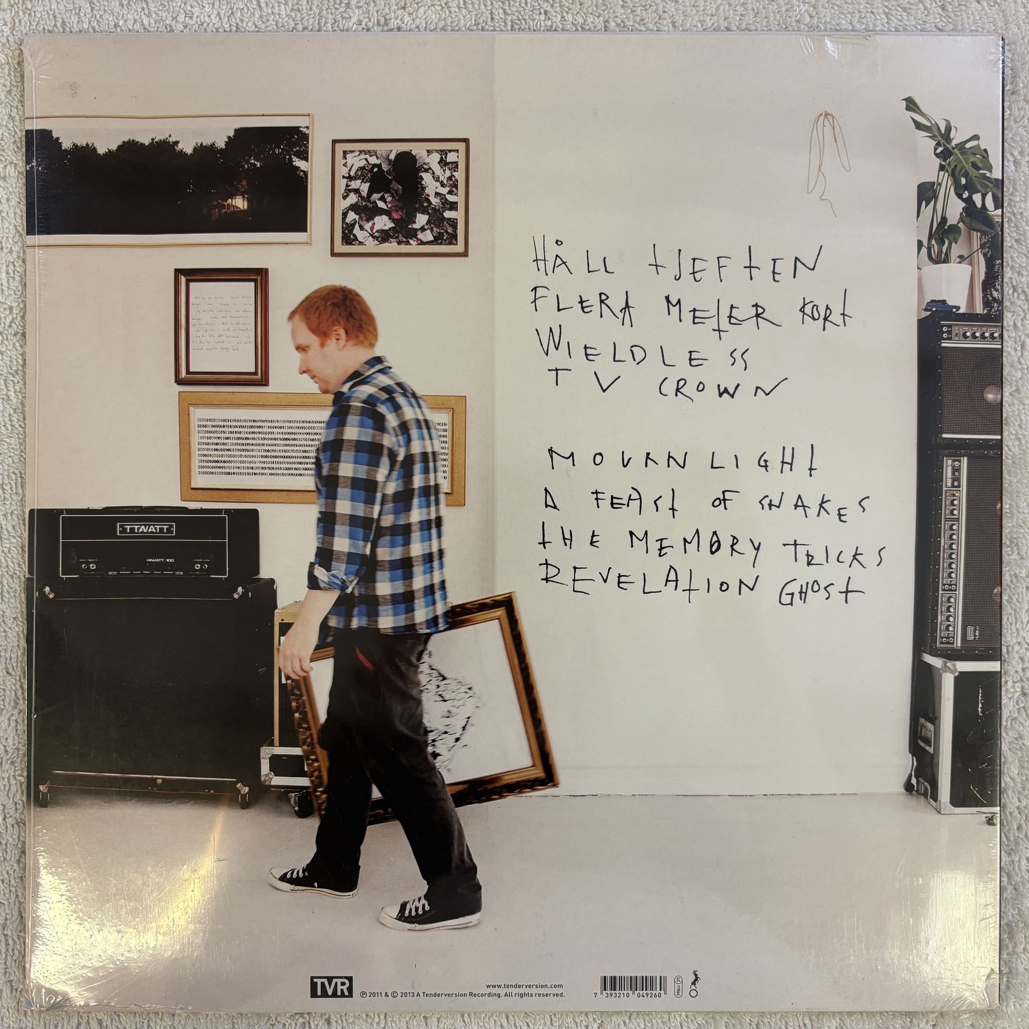 Omslagsbild för skivan SCRAPS OF TAPE resident of tape LP - 2013 TVR023LP