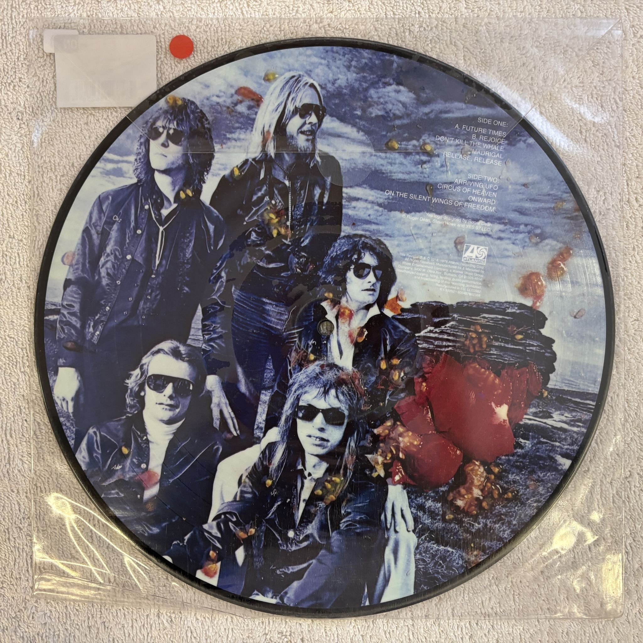 Omslagsbild för skivan YES tormato LP - 2018 R1-19202