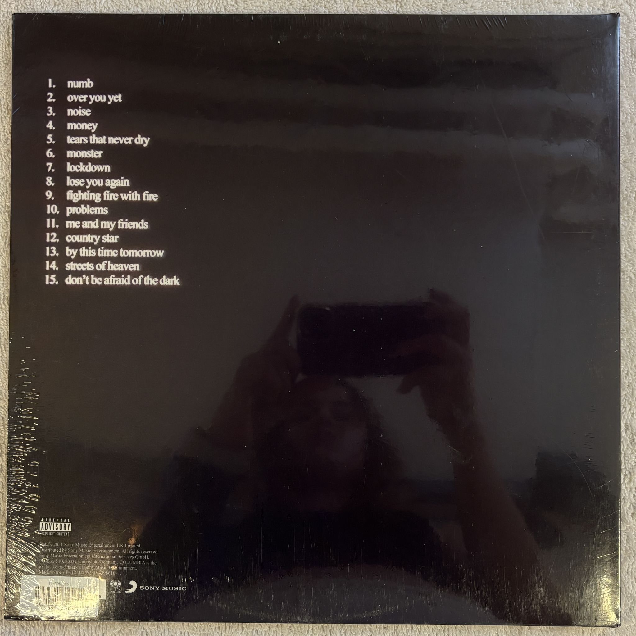 Omslagsbild för skivan TOM ODELL monsters LP - 2021 19439861081