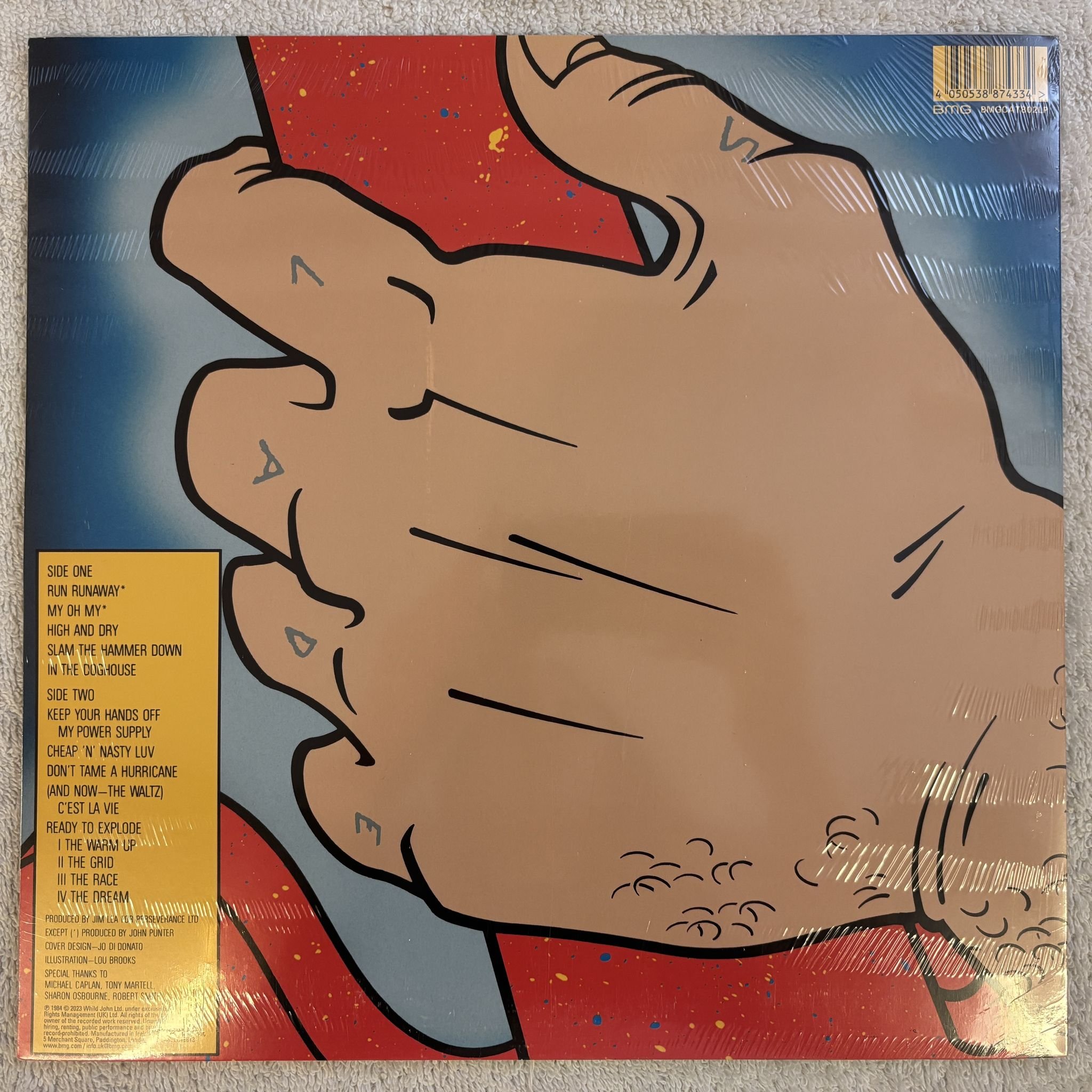 Omslagsbild för skivan SLADE Keep Your Hands Off My Power Supply LP- 2023 BMG BMGCAT802LP