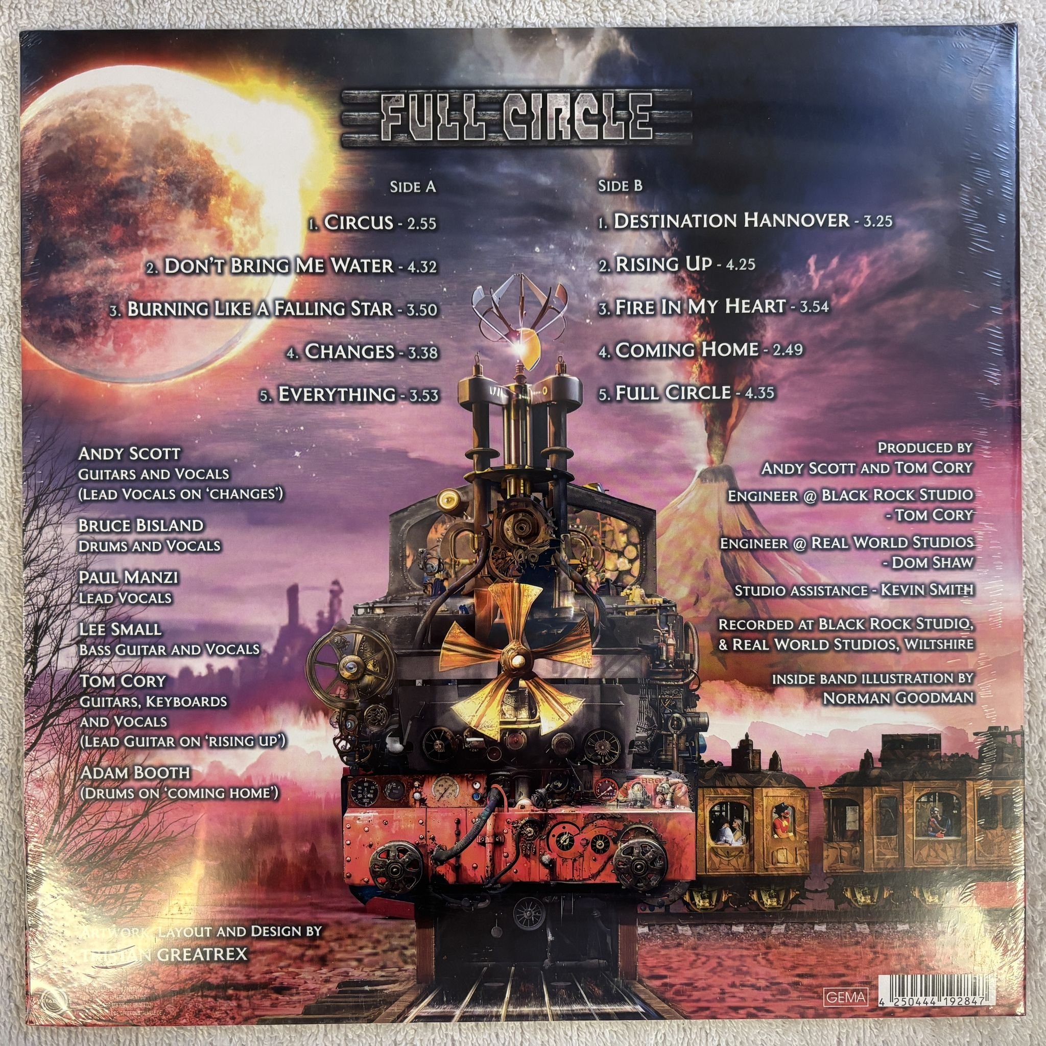 Omslagsbild för skivan SWEET Full Circle LP- 2024 Metalville – MV0400-V