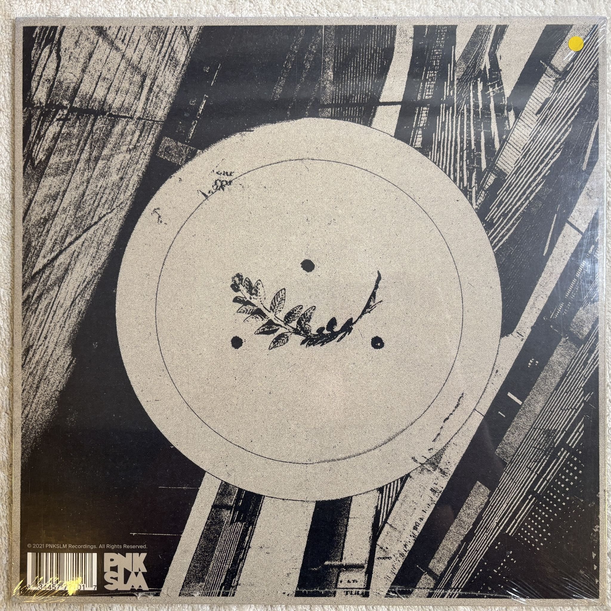 Omslagsbild för skivan YUNG Ongoing Dispute LP- 2021 PNKSLM PNKSLM082