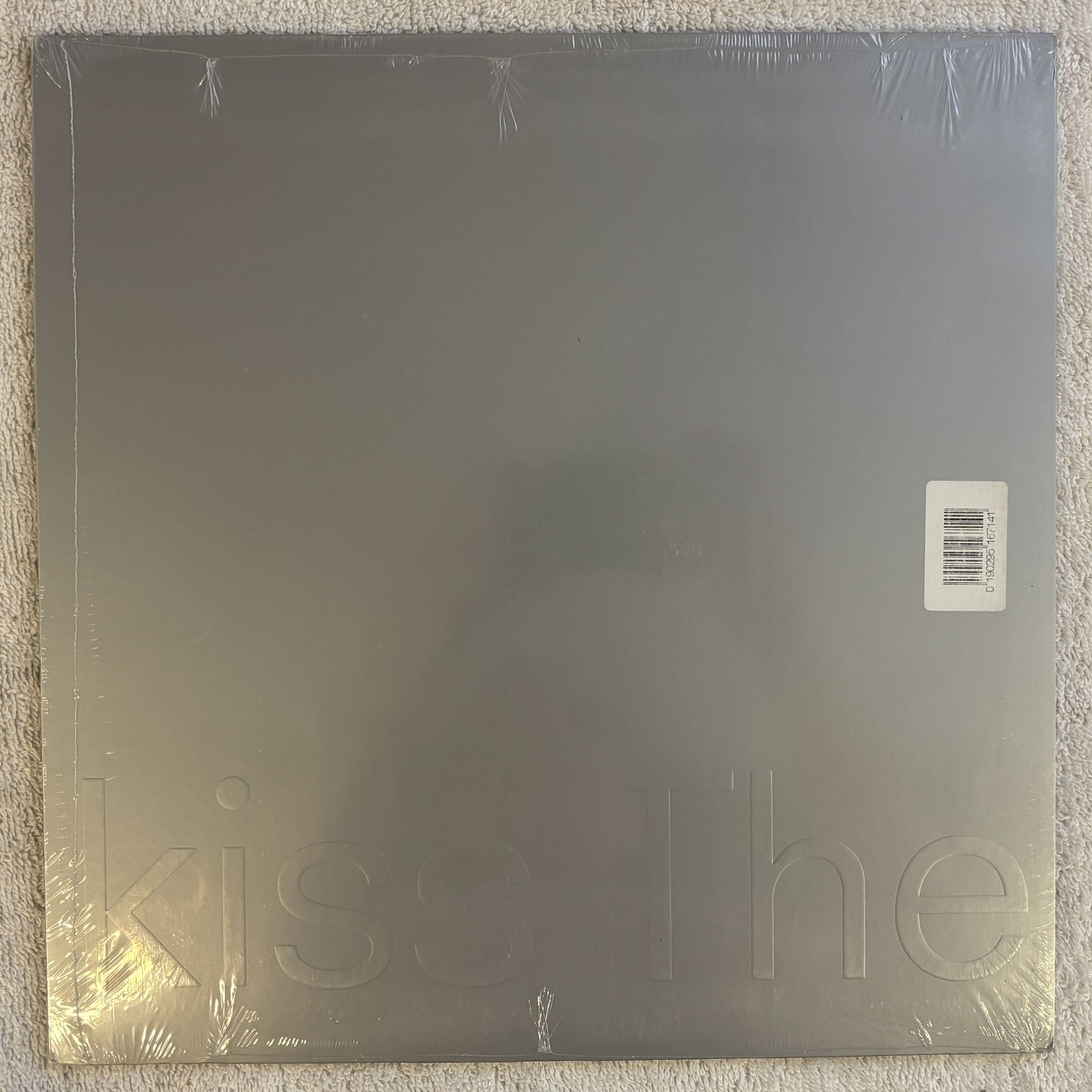 Omslagsbild för skivan NEW ORDER The Perfect Kiss LP-2023 (reissue) Factory – Fac 123