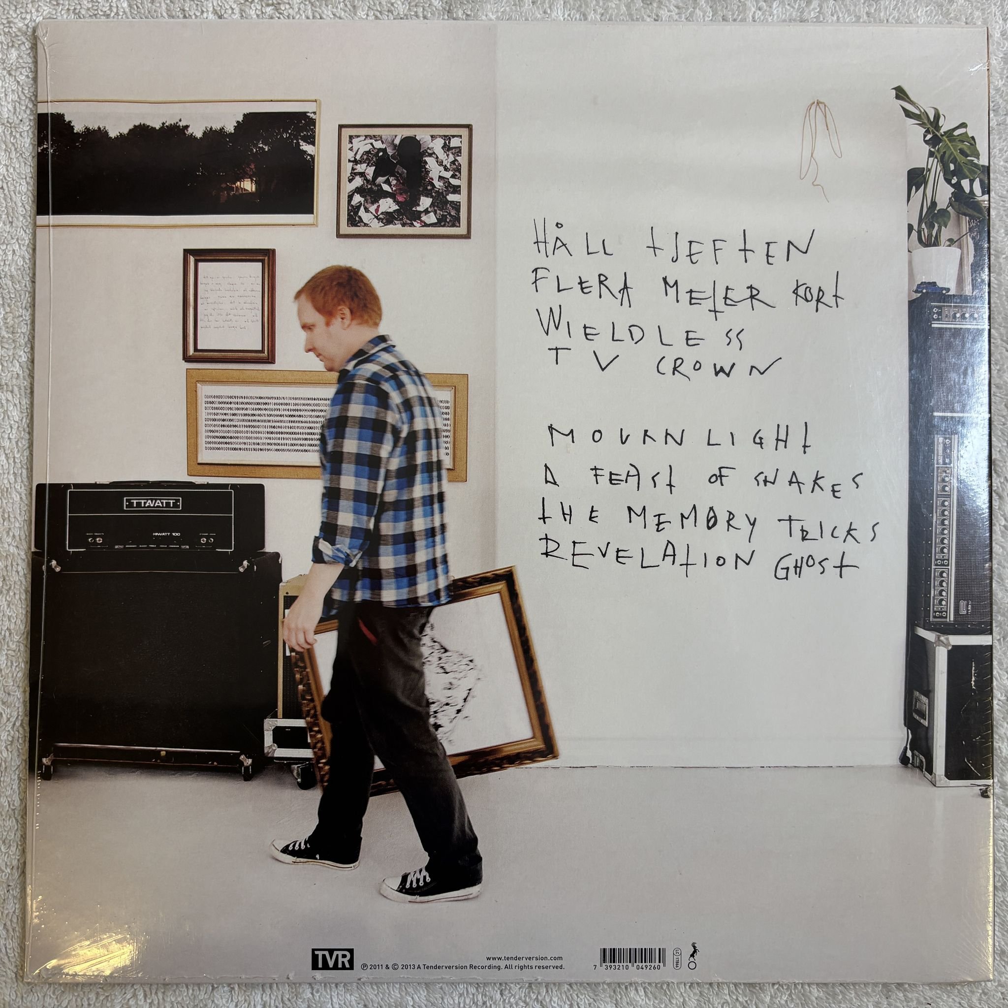 Omslagsbild för skivan SCRAPS OF TAPE Resident Flux LP- 2013 A Tenderversion Recording TVR023LP