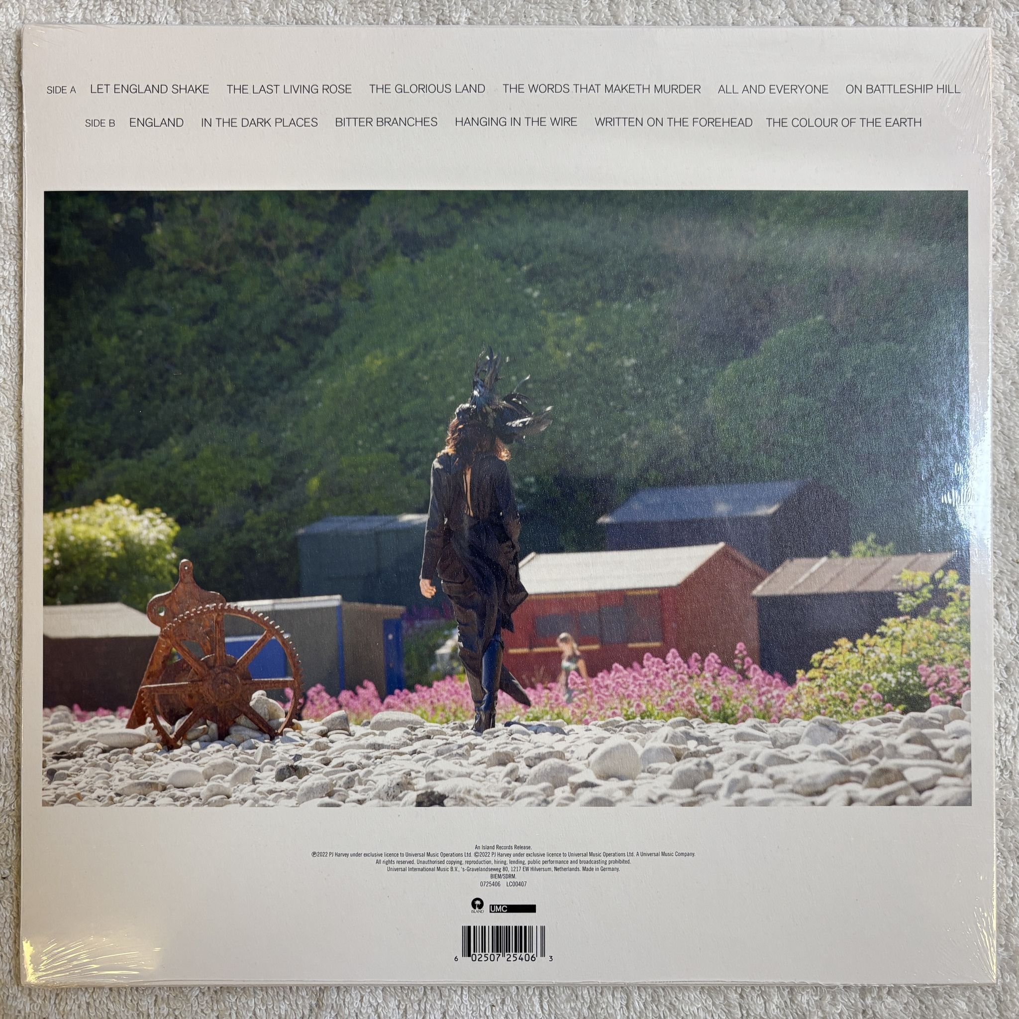 Omslagsbild för skivan PJ HARVEY Let England Shake - Demos LP- 2022 Island Records – 0725406