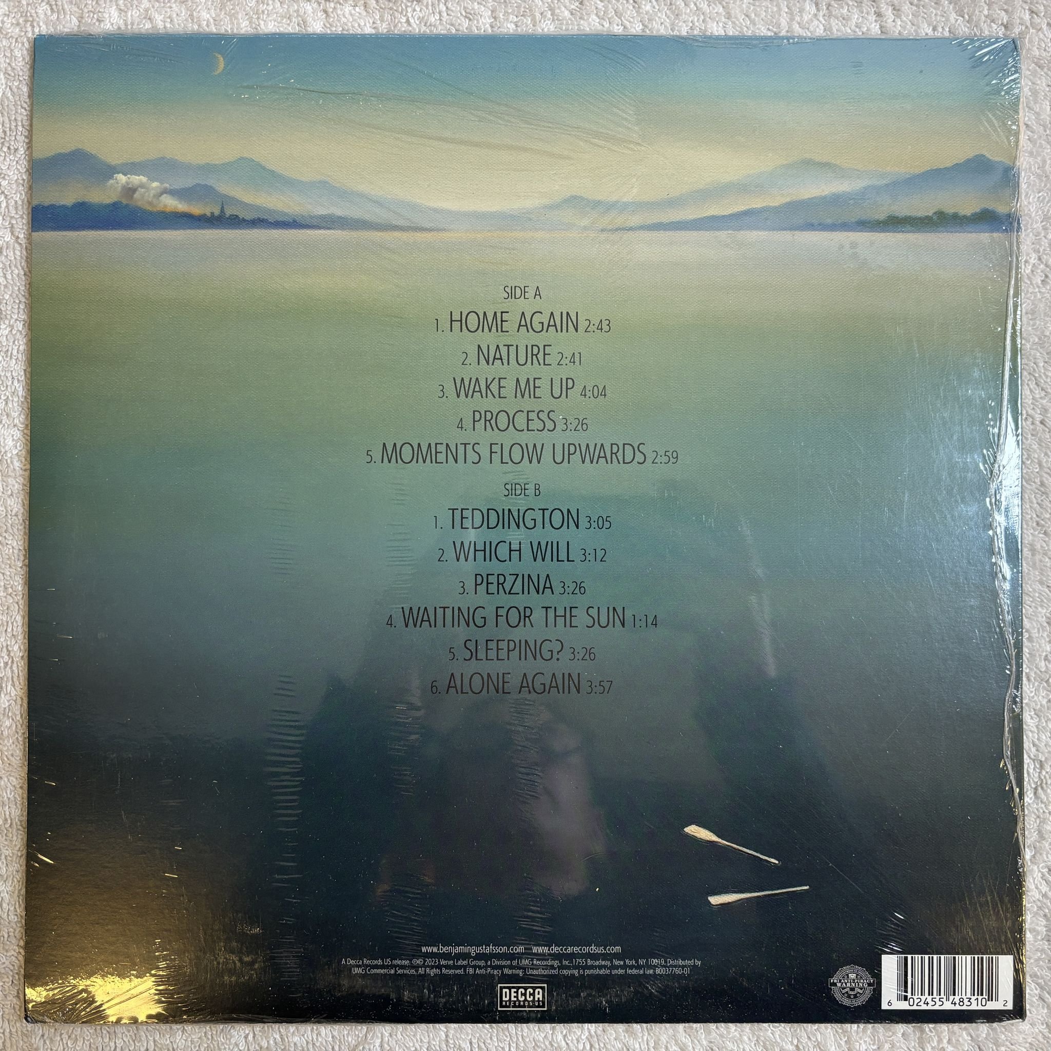 Omslagsbild för skivan BENJAMIN GUSTAFSSON The Nature Within LP- 2023 Decca Records US B0037760-01