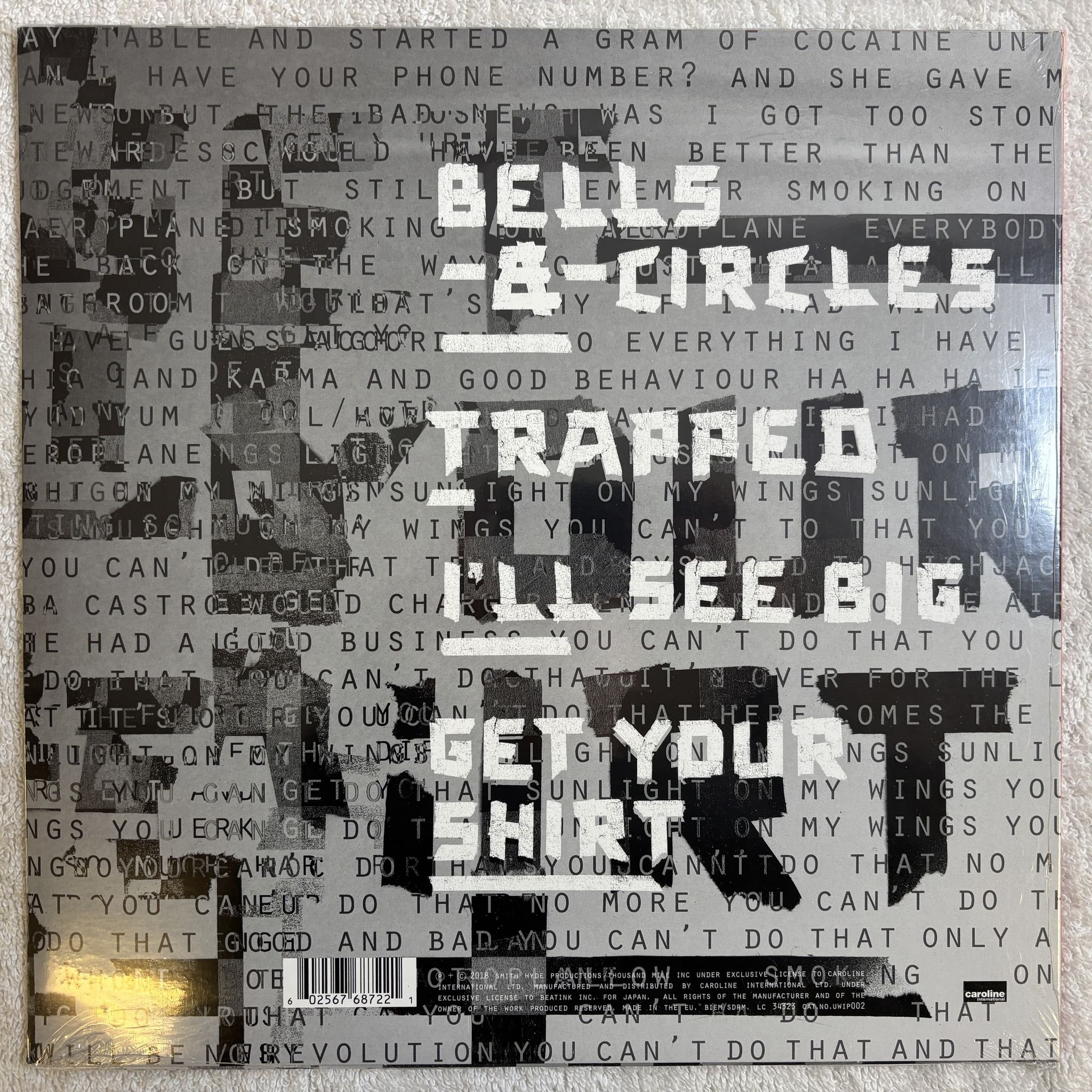 Omslagsbild för skivan UNDERWORLD & IGGY POP Teatime Dub.. LP- 2018 Caroline International UWIP002