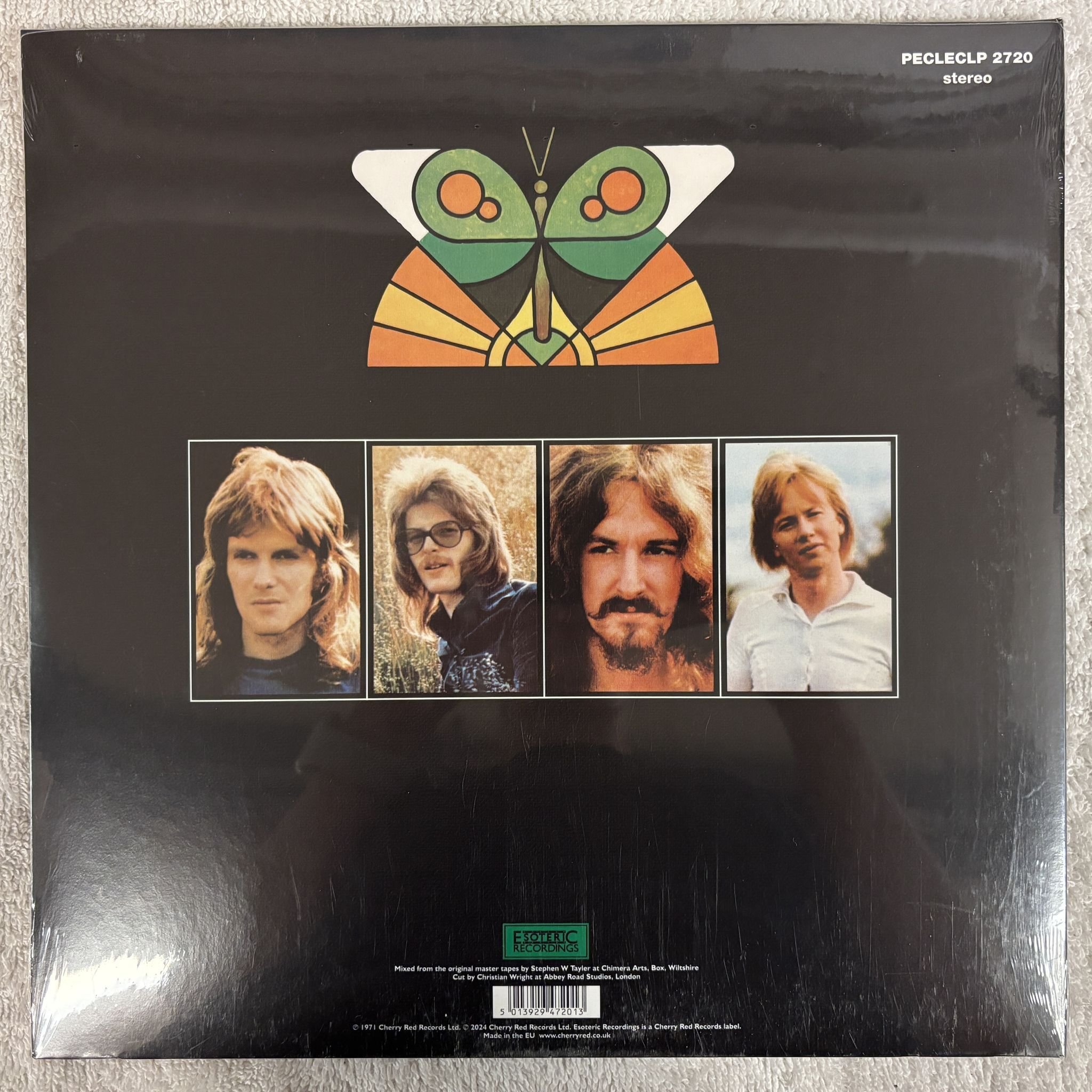 Omslagsbild för skivan BARCLAY JAMES HARVEST Barclay James.. LP- 2024 Esoteric Recordings – PECLECLP 27
