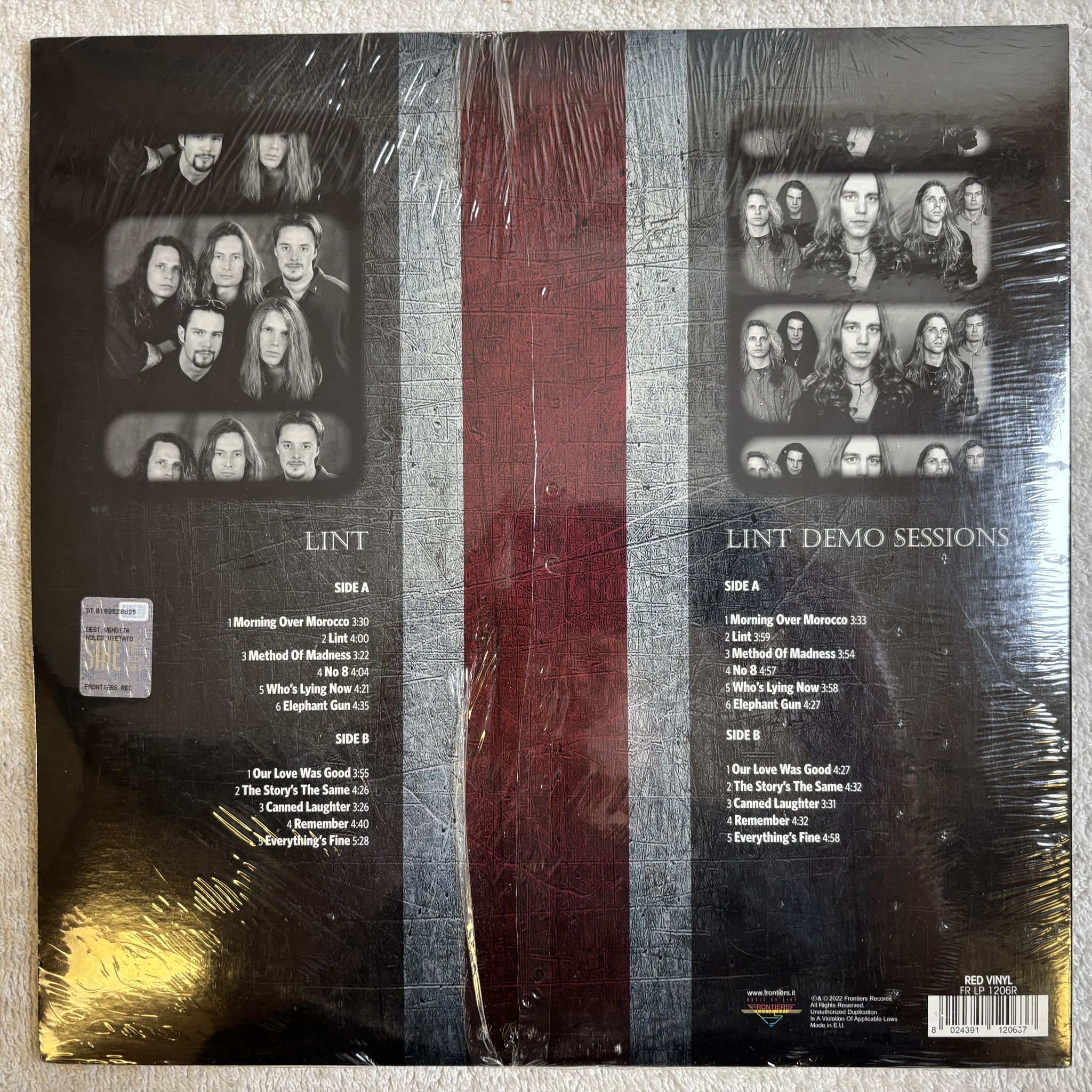 Omslagsbild för skivan HOUSE OF SHAKIRA Lint XXV 2xLP- 2022 Frontiers Music SRL – FR LP 1206R