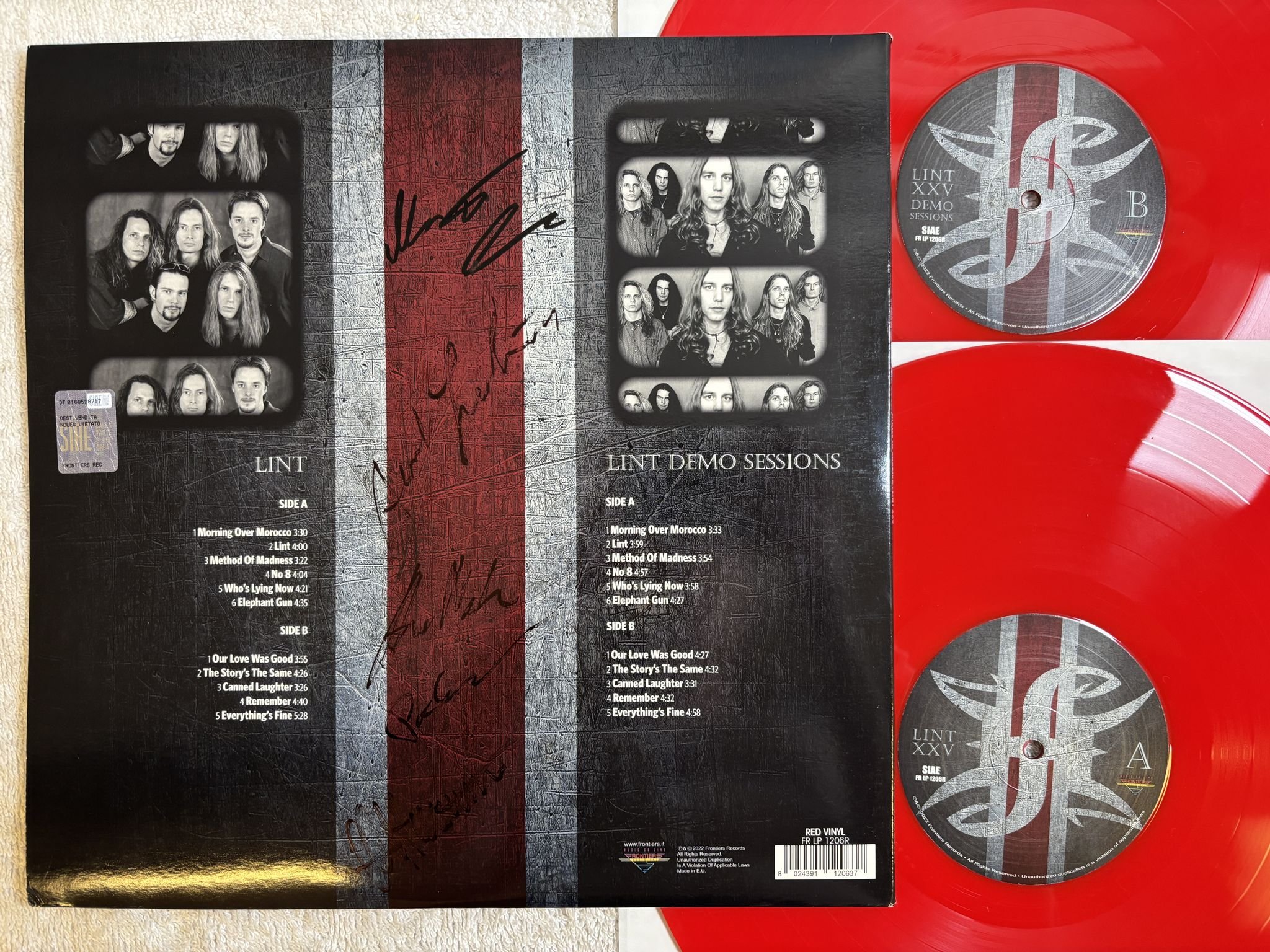 Omslagsbild för skivan HOUSE OF SHAKIRA lint XXV 2xLP- 2022 Frontiers Music SRL FR LP 1206R