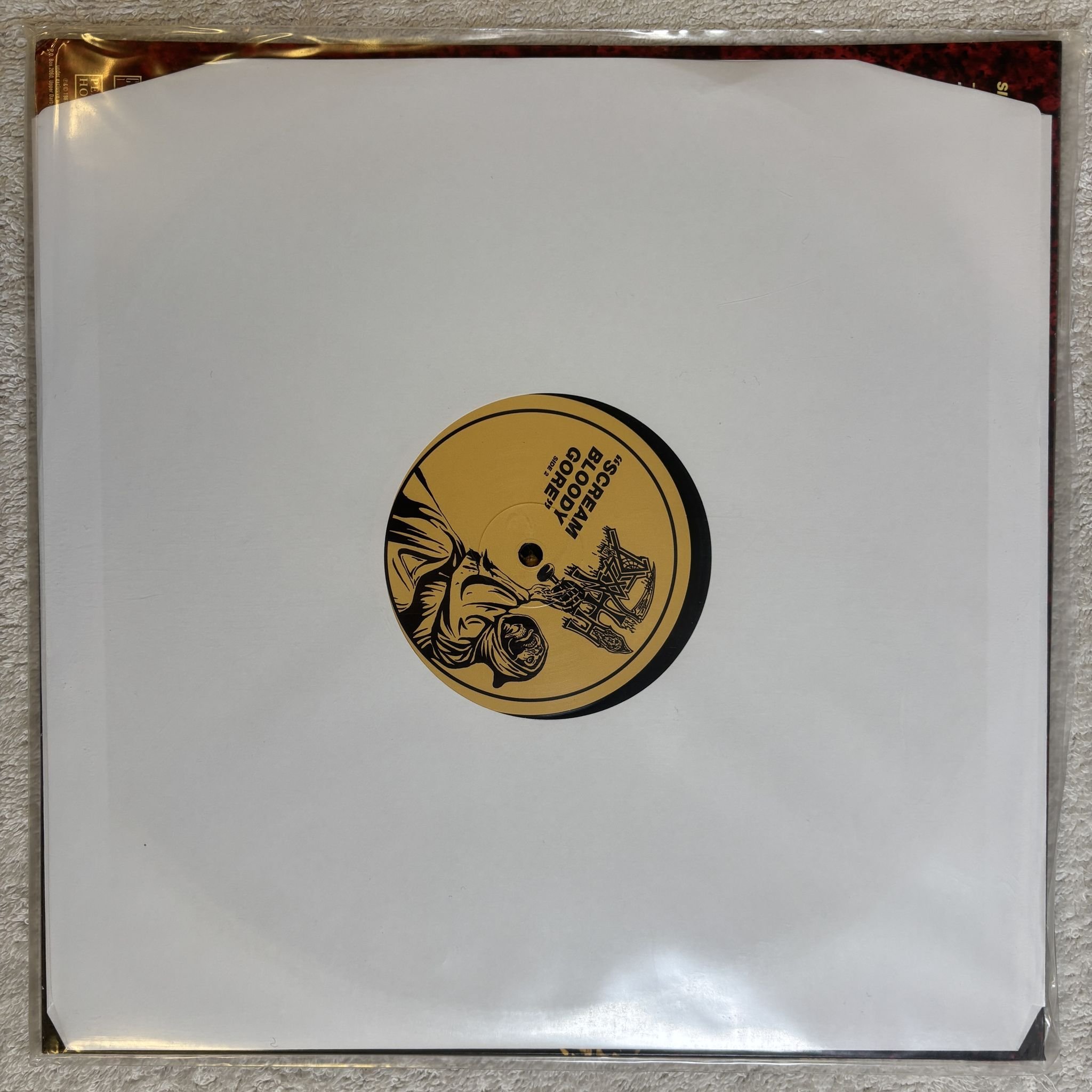 Omslagsbild för skivan DEATH Scream Bloody Gore LP- 2016 Relapse Records RLP7673241