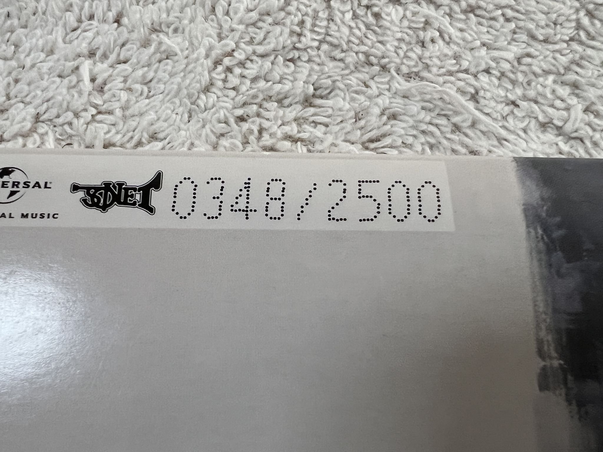 Omslagsbild för skivan LARS WINNERBÄCK Granit Och Morän LP 2016 SONET 060254789427 ** 0348/2500 **