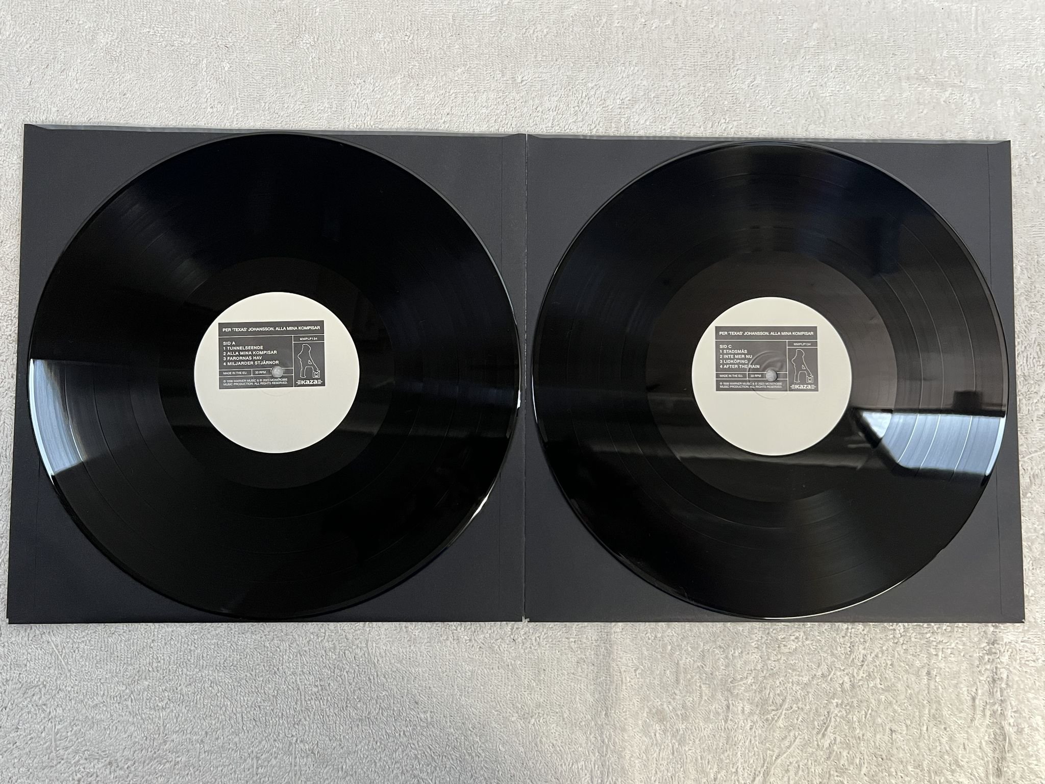 Omslagsbild för skivan PER TEXAS JOHANSSON Alla Mina Kompisar 2xLP 2023 KAZA 7320470264959