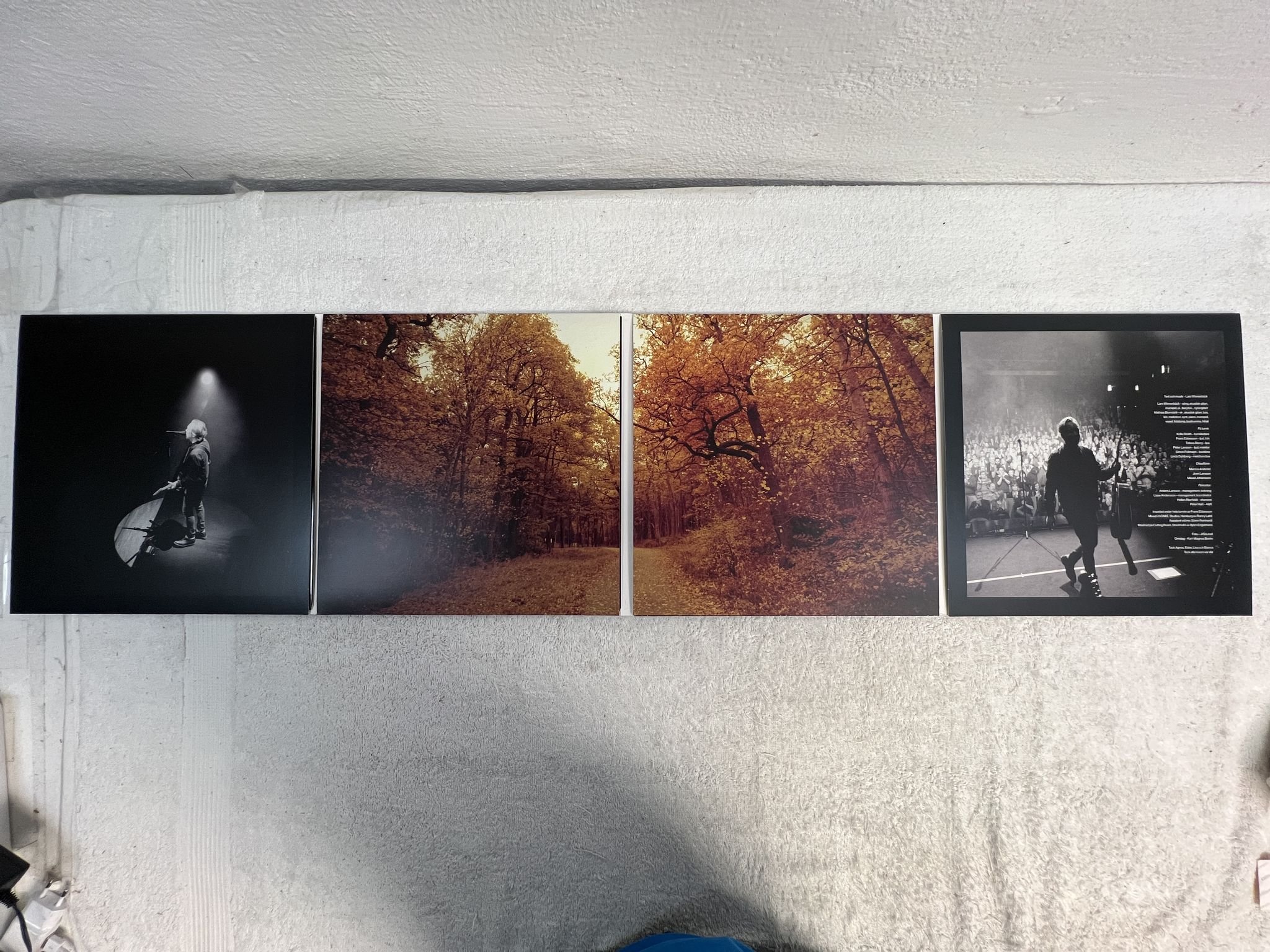 Omslagsbild för skivan LARS WINNERBÄCK Vi Var Där 4xLP 2017 UNIVERSAL MUSIC 0602557327588 *** RARE ***