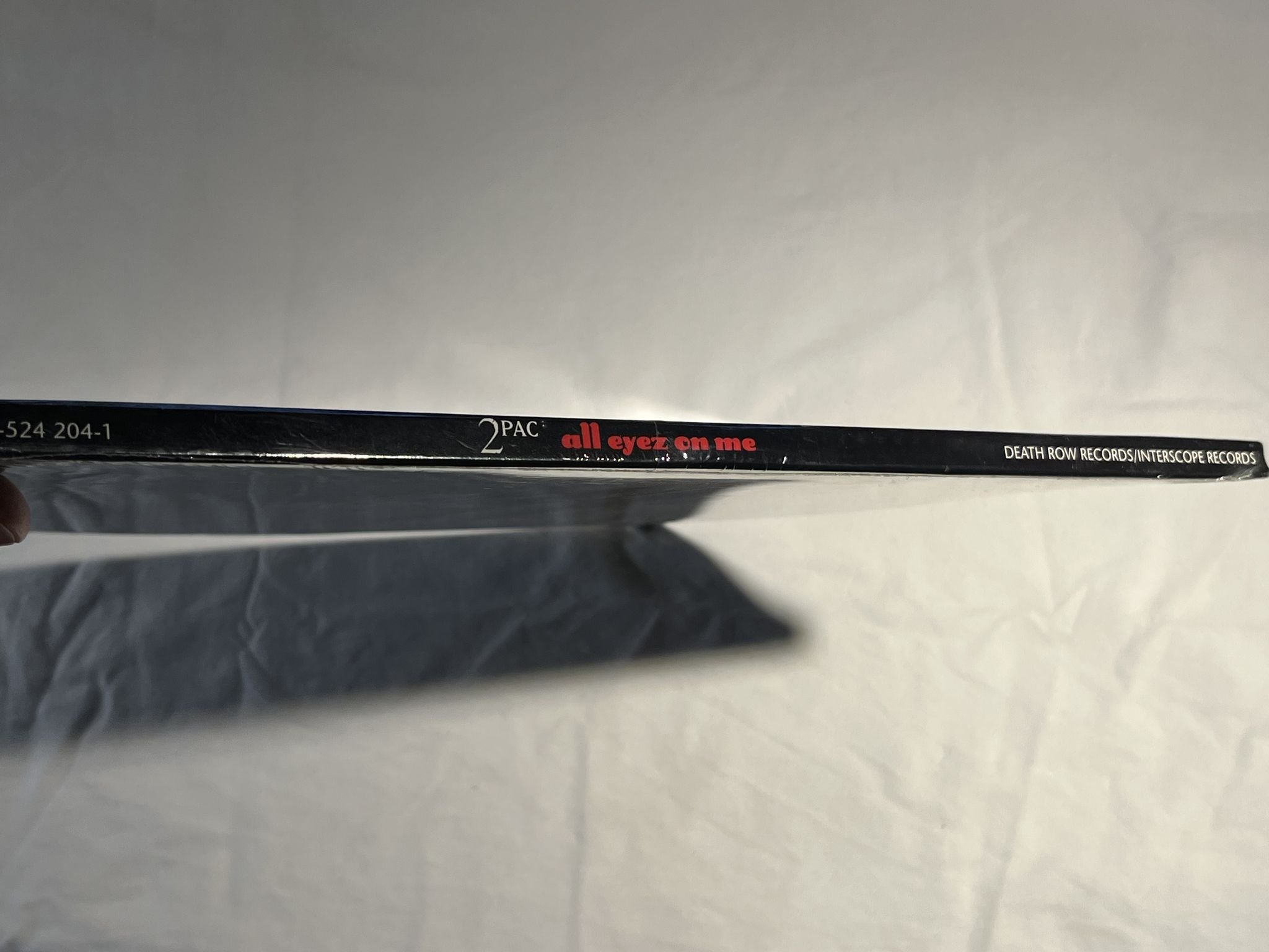 Omslagsbild för skivan 2PAC all eyez on me 4xLP -96 US DEATH ROW 314-524 204-1 * VERY RARE & SEALED *