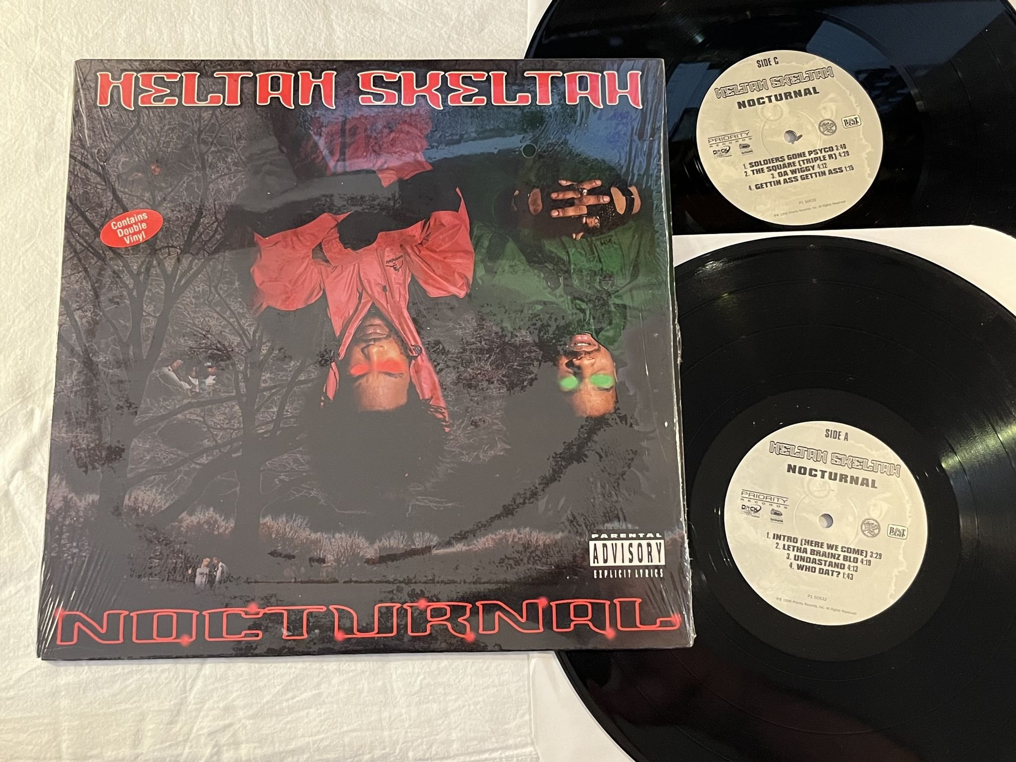 Omslagsbild för skivan HELTAH SKELTAH Nocturnal 2xLP -96 US PRIORITY P1 50532