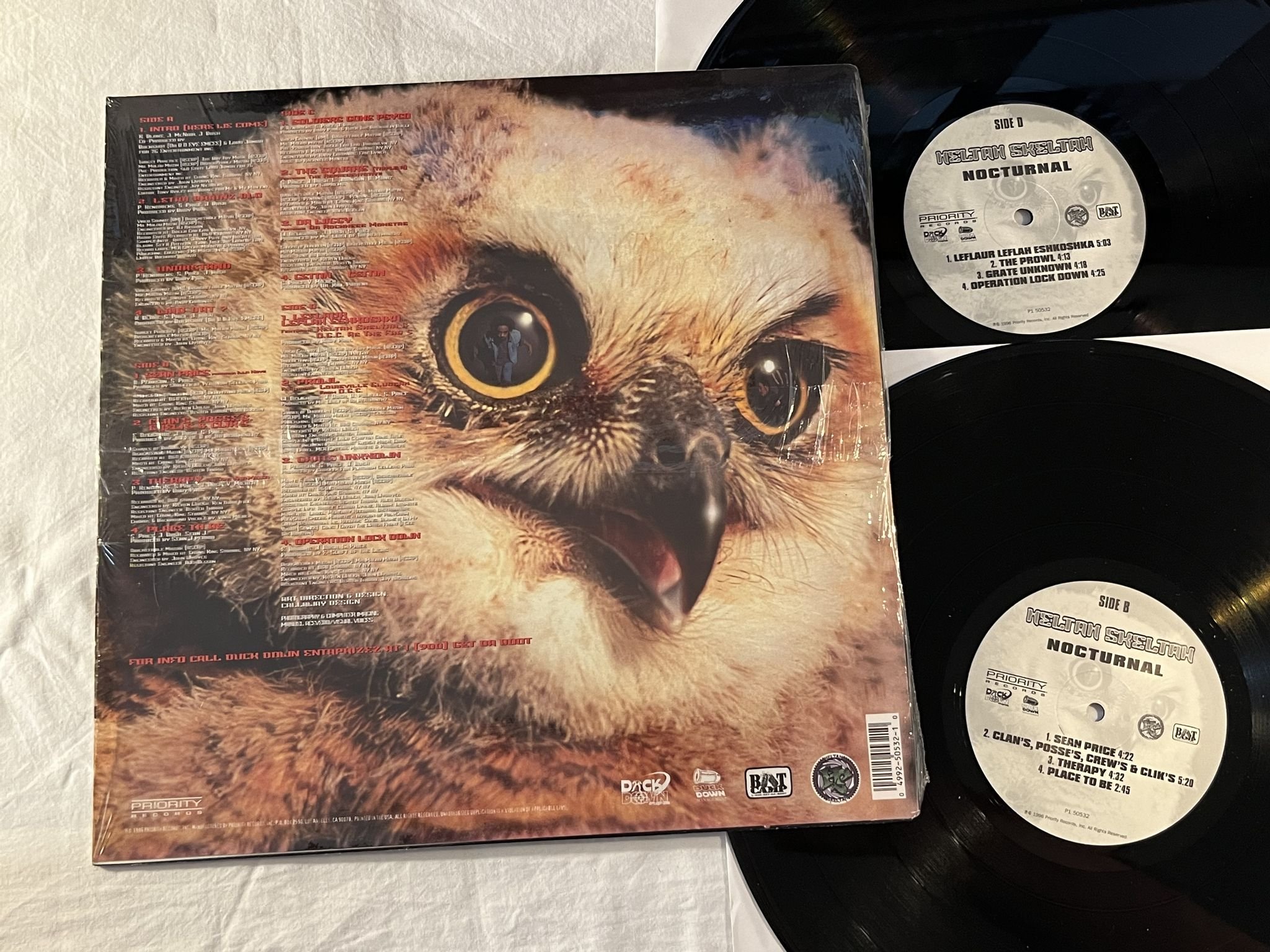 Omslagsbild för skivan HELTAH SKELTAH Nocturnal 2xLP -96 US PRIORITY P1 50532
