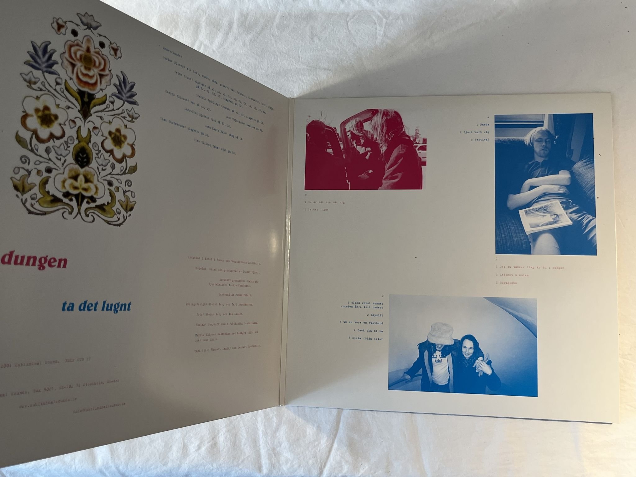 Omslagsbild för skivan DUNGEN ta det lungt 2xLP re 2016 SUBLIMINAL SOUNDS XMLP SUB 17