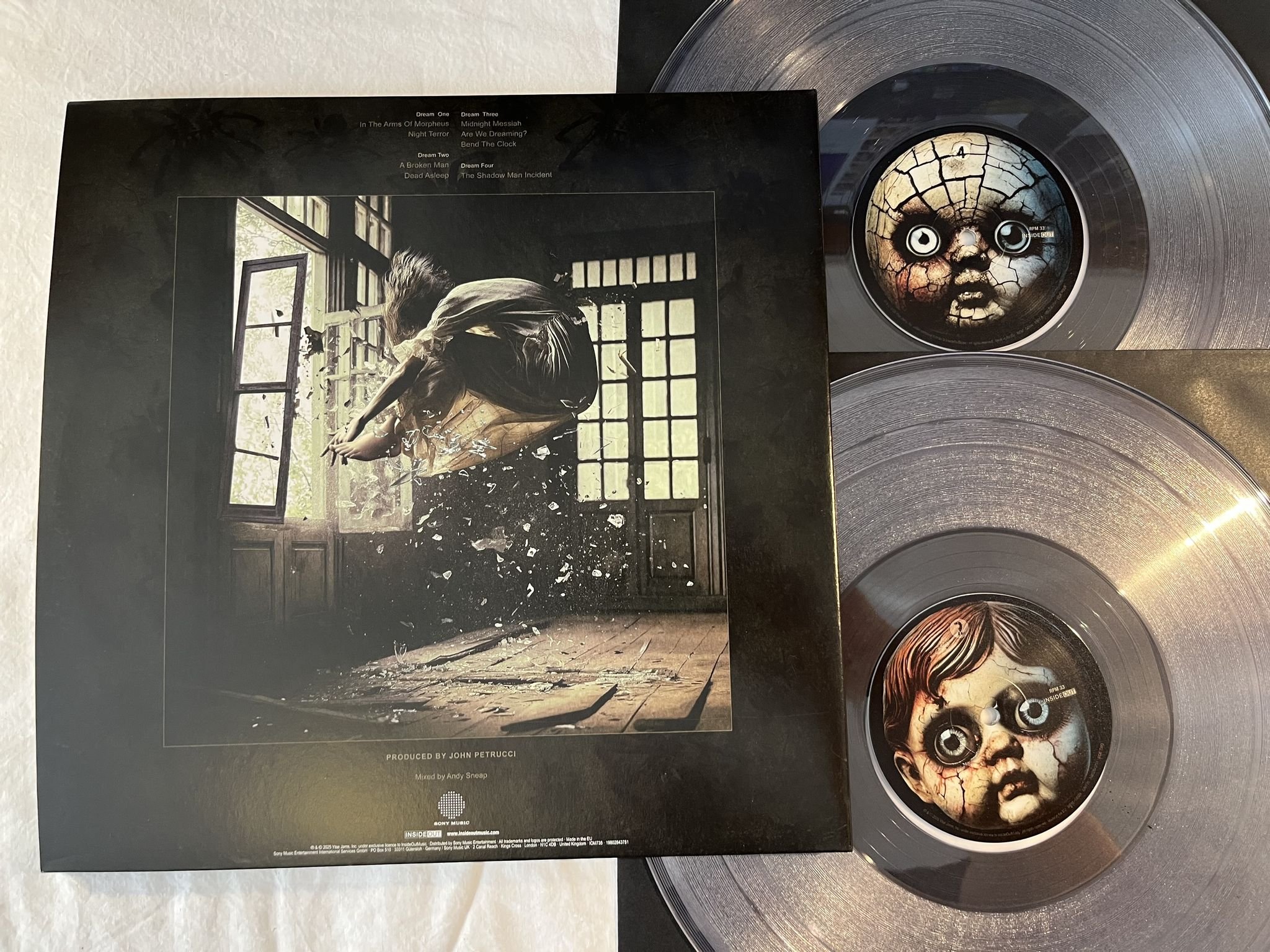 Omslagsbild för skivan DREAM THEATER Parasomnia 2xLP 2025 SONY MUSIC 19802843751