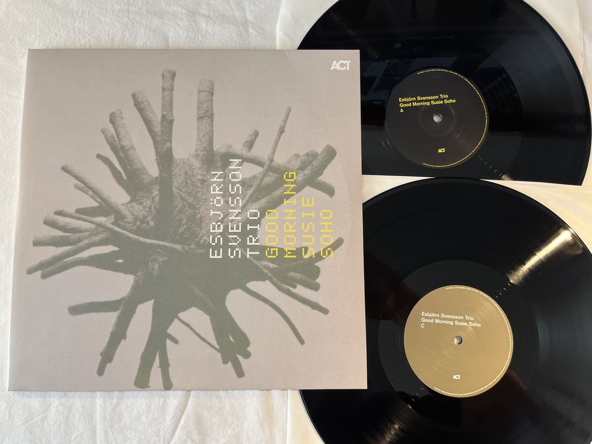 Omslagsbild för skivan ESBJÖRN SVENSSON TRIO Good Morning Susie Soho 2xLP 2020 Ger ACT 9009-1