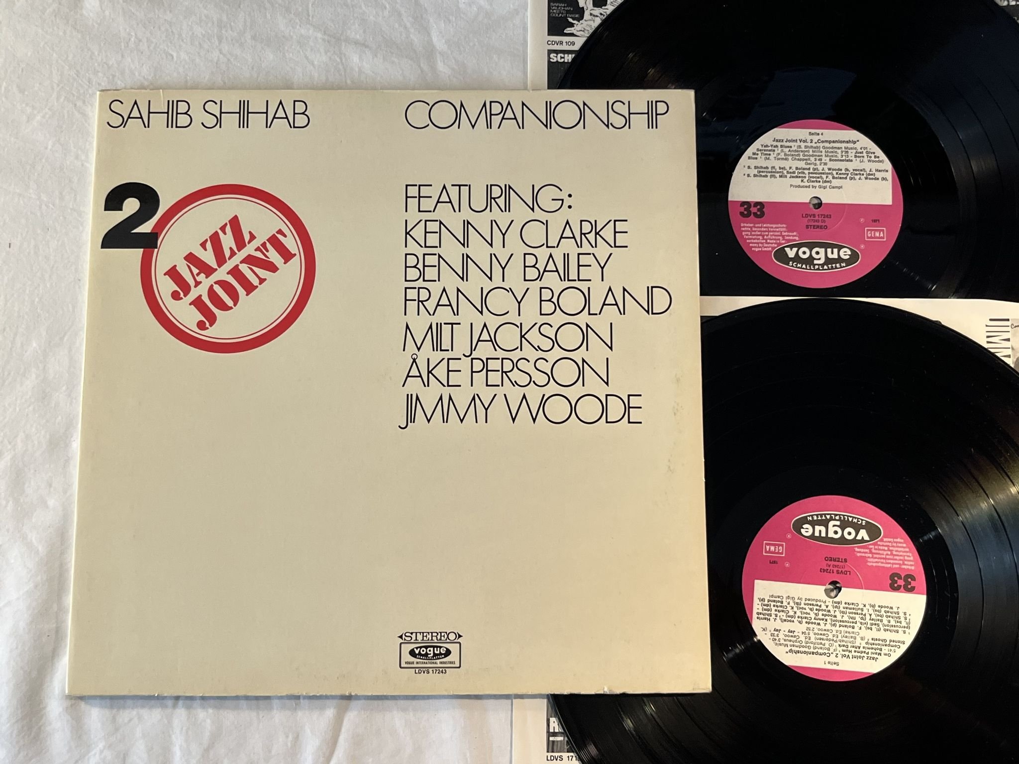 Omslagsbild för skivan SAHIB SHIHAB Jazz Joint Vol. 2 2xLP -71 Ger VOGUE LDVS 17243 *** RARE JAZZ ***