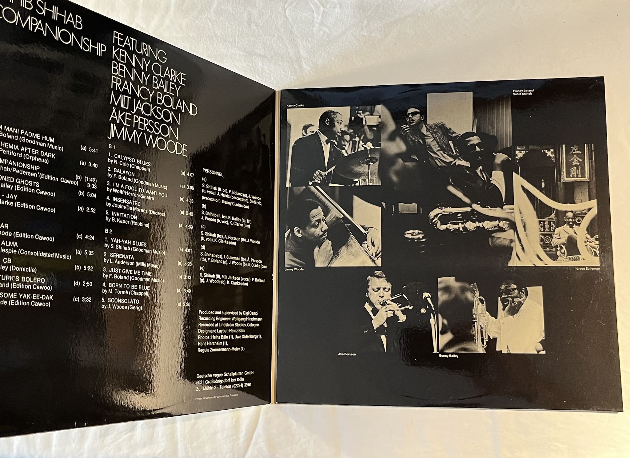 Omslagsbild för skivan SAHIB SHIHAB Jazz Joint Vol. 2 2xLP -71 Ger VOGUE LDVS 17243 *** RARE JAZZ ***