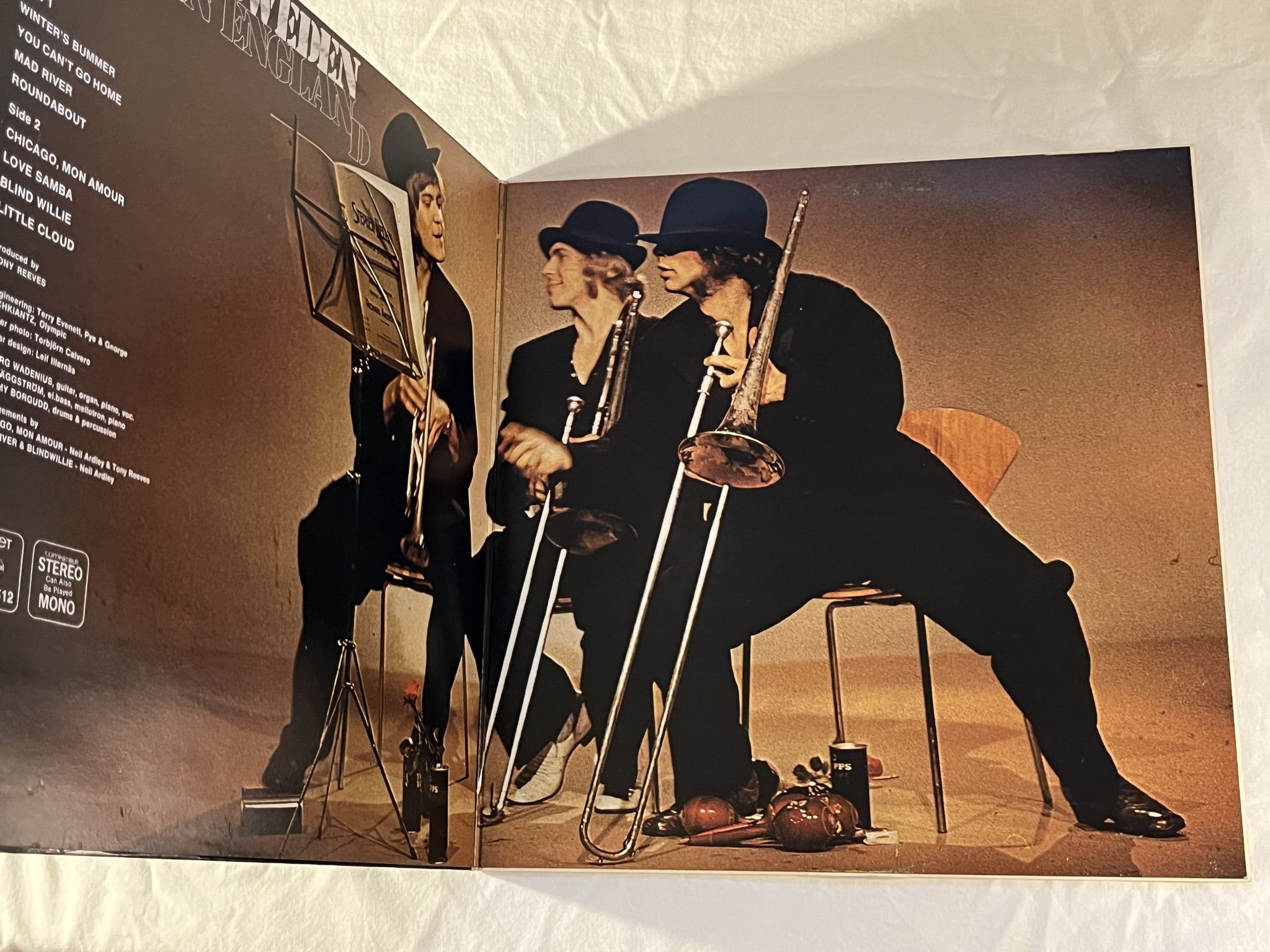 Omslagsbild för skivan MADE IN SWEDEN made in england LP -70 Swe SONET SLP 2512