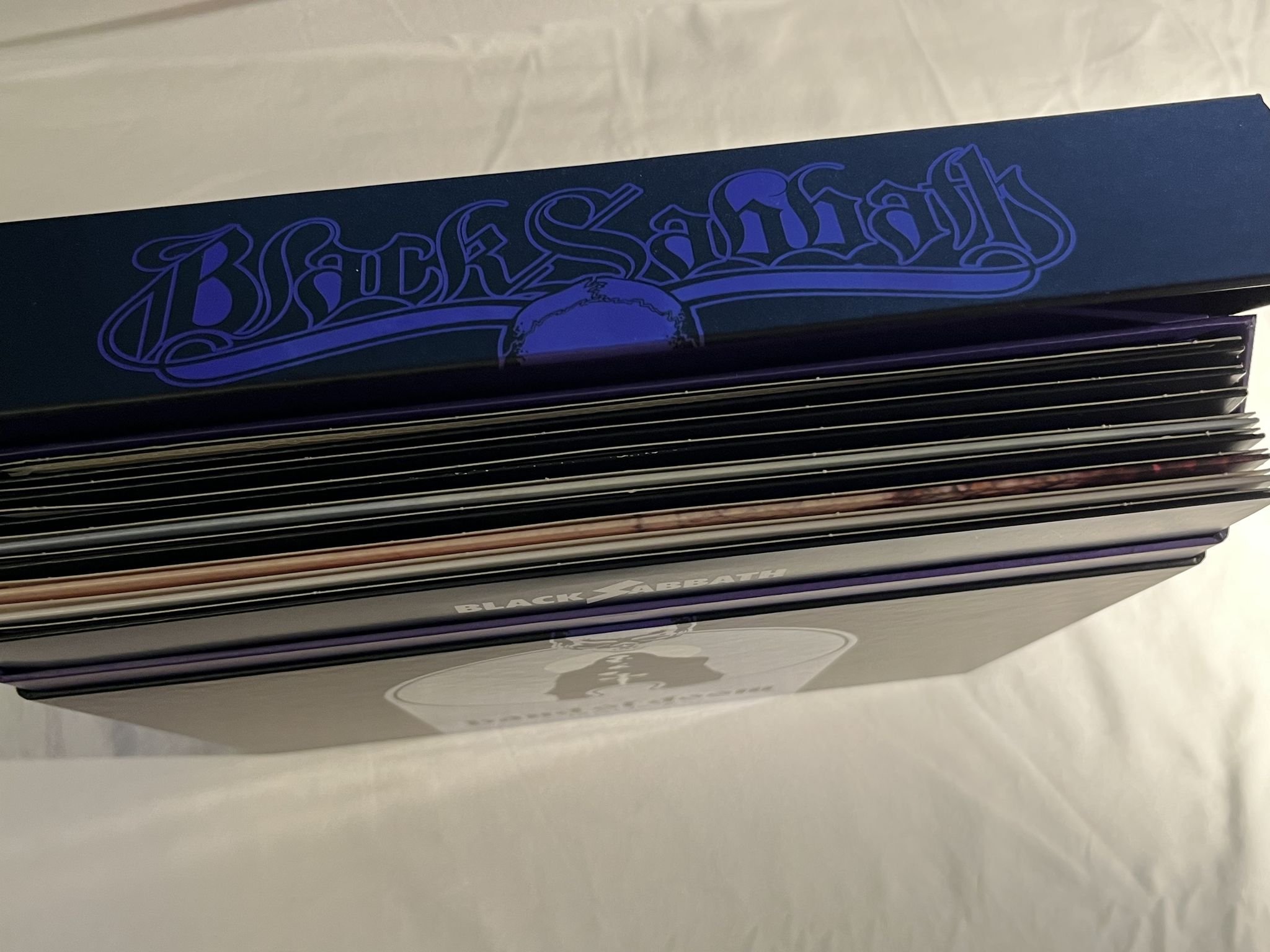Omslagsbild för skivan BLACK SABBATH Hand Of Doom 1970-1978 8xLP PIC-DISC Box 2023 Numbered Ed 1563