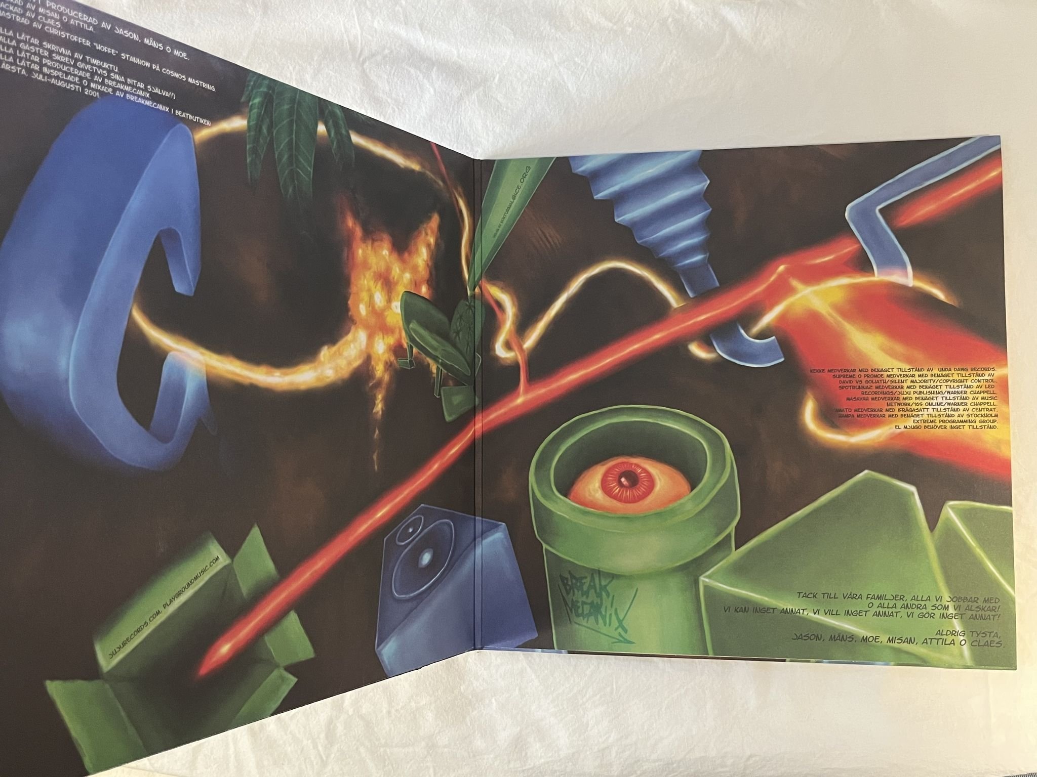 Omslagsbild för skivan TIMBUKTU Watt's Dö Madderfakking Diil? 2xLP 2002 JUJU JUJULP011