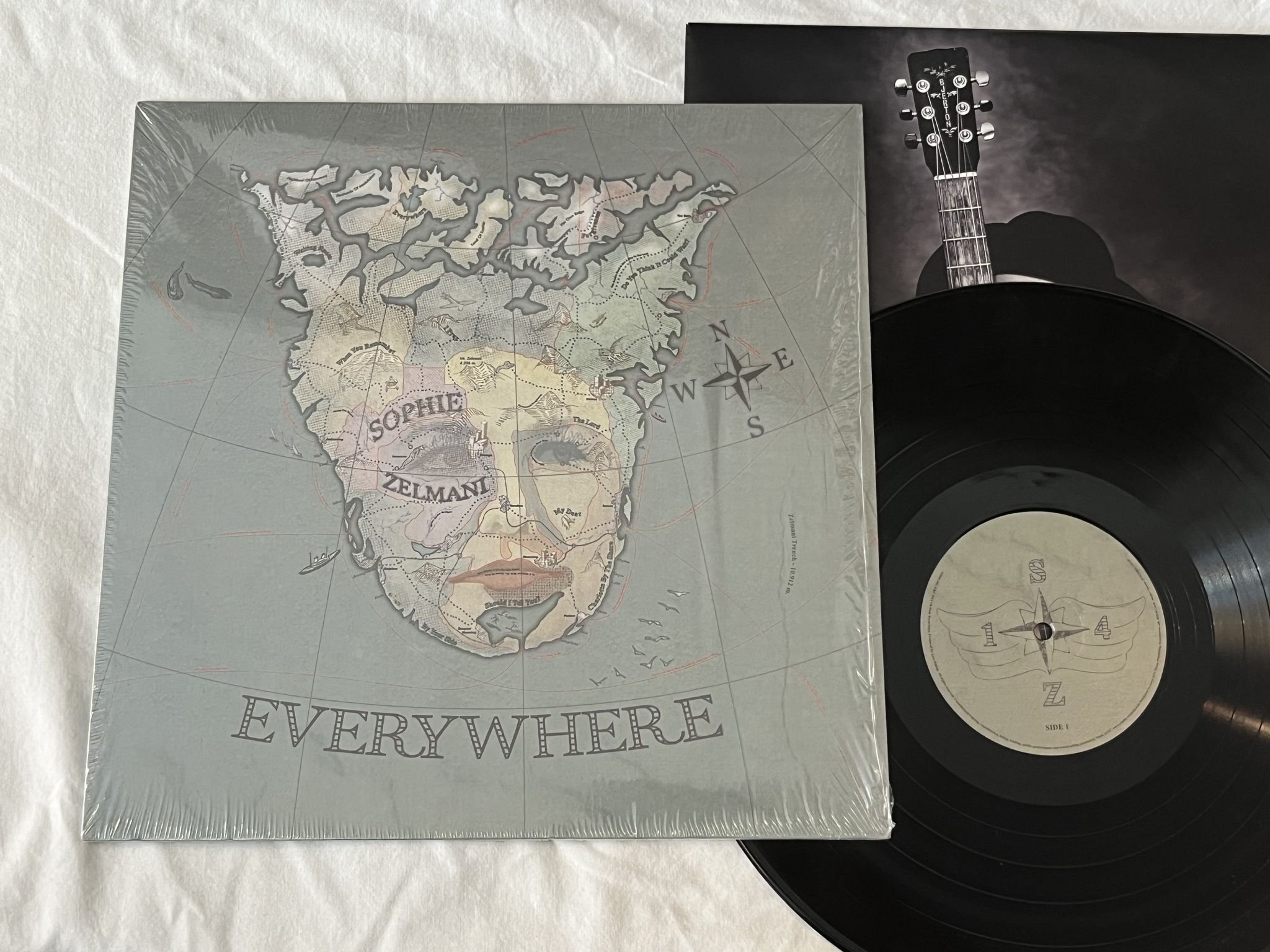 Omslagsbild för skivan SOPHIE ZELMANI Everywhere LP 2014 Swe OH DEAR ODRVA02