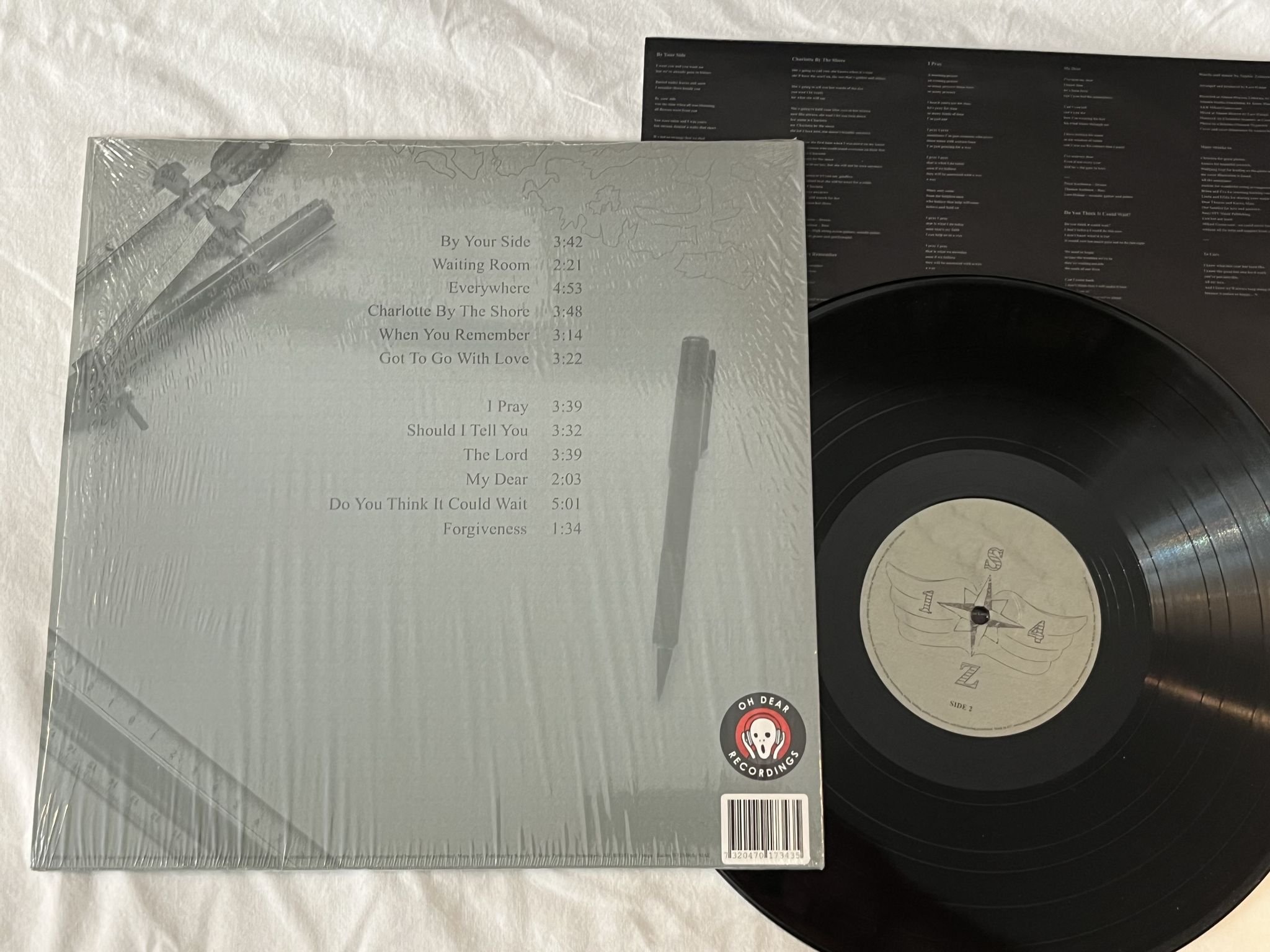 Omslagsbild för skivan SOPHIE ZELMANI Everywhere LP 2014 Swe OH DEAR ODRVA02