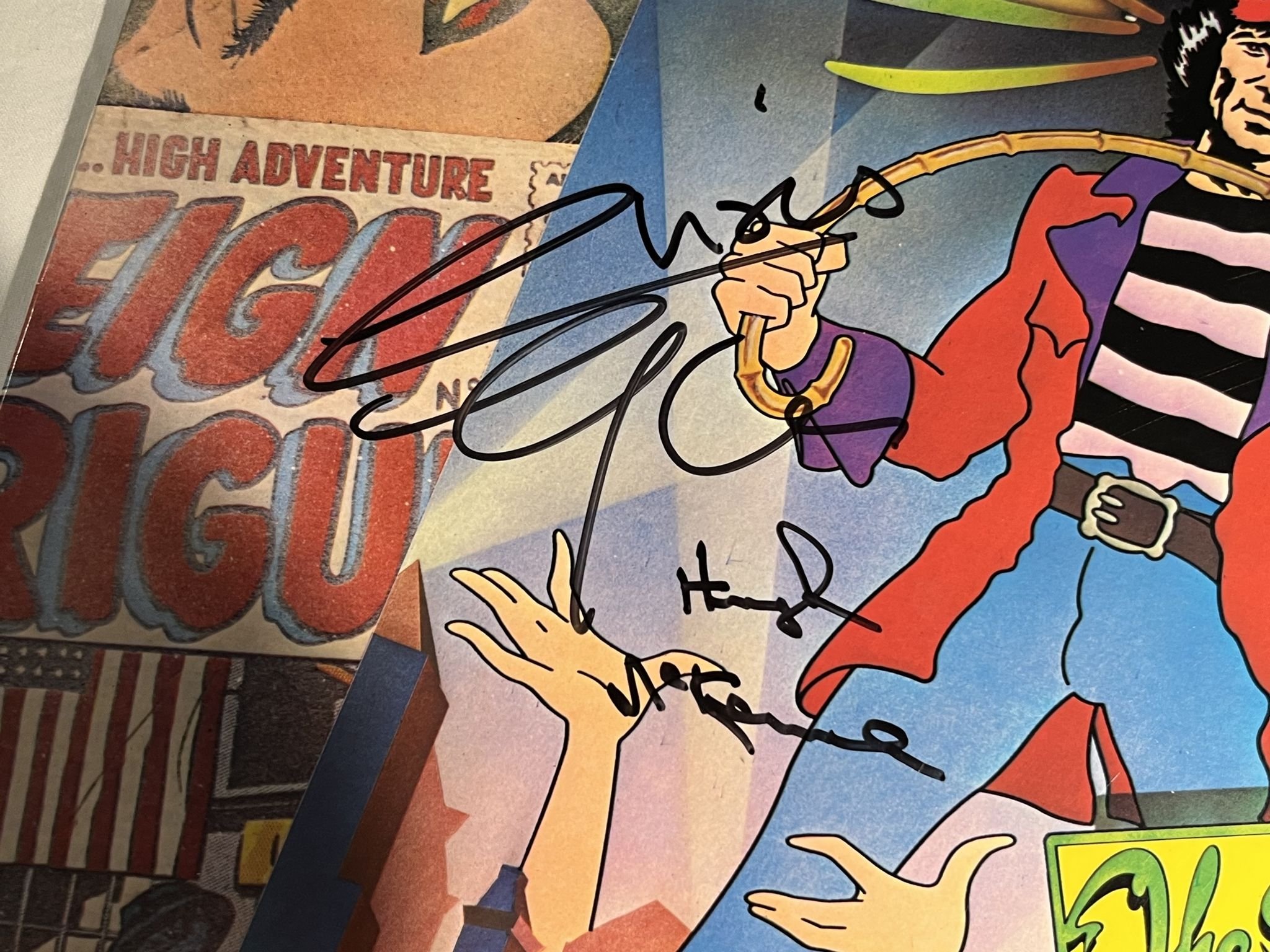 Omslagsbild för skivan THE SENSATIONAL ALEX HARVEY BAND the impossible LP -74 ncb *** SIGNED COVER ***