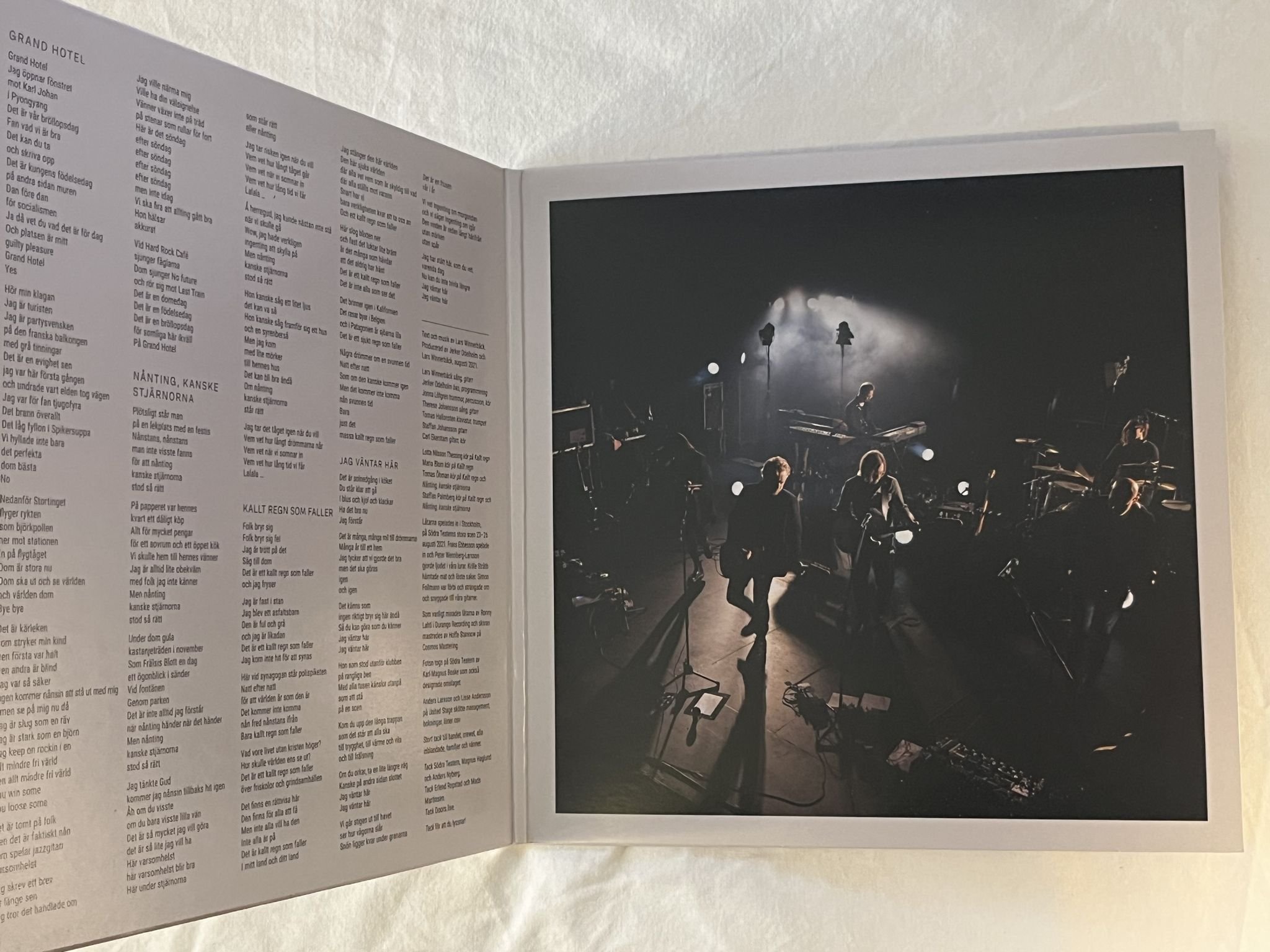 Omslagsbild för skivan LARS WINNERBÄCK Själ Och Hjärta Del 2 10" 2022 Swe UNITED STAGE USMG059