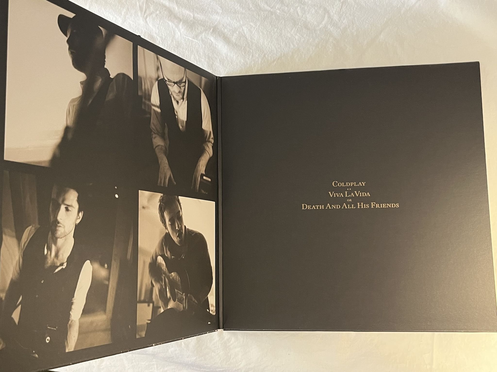 Omslagsbild för skivan COLDPLAY Viva La Vida Or Death And All His Friends LP 2008 Parlophone 2121141