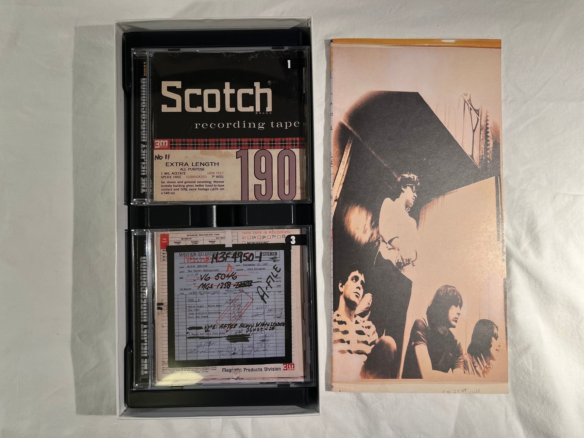 Omslagsbild för skivan THE VELVET UNDERGROUND Peel Slowly And See 5xCD box set -95 POLYDOR 527 887-2