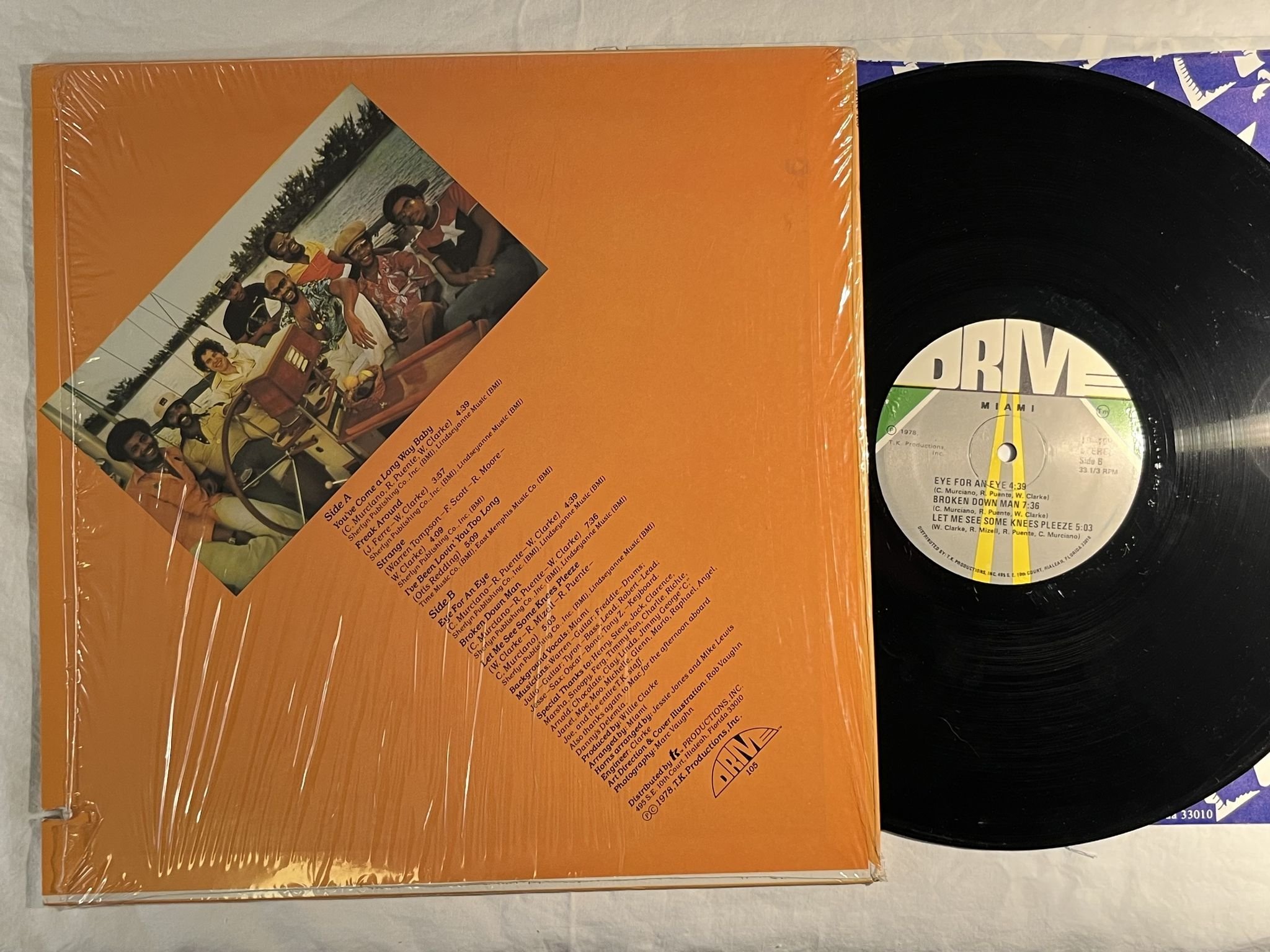 Omslagsbild för skivan MIAMI s/t LP -78 DRIVE LP-105 *** DISCO/FUNK ***