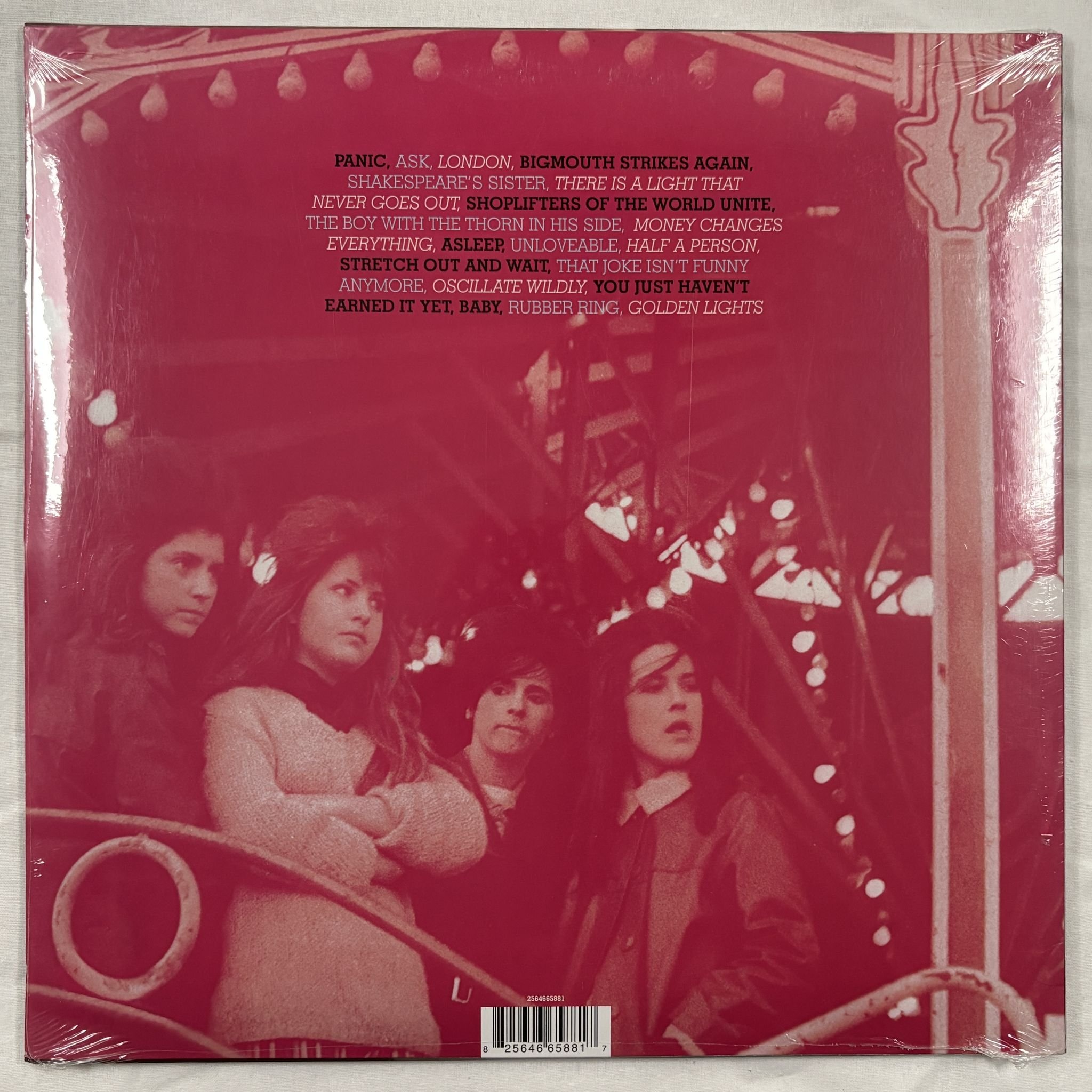 Omslagsbild för skivan THE SMITHS The World Won't Listen 2xLP Rhino Records – 2564665881