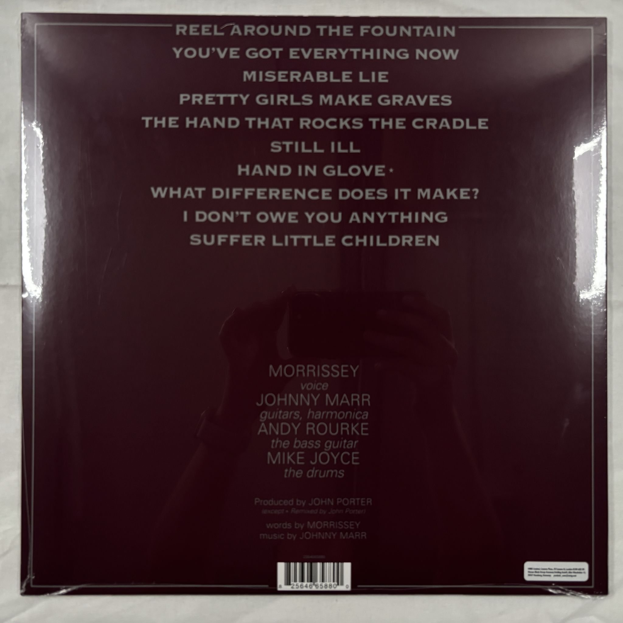 Omslagsbild för skivan THE SMITHS The Smiths LP Warner Music UK Ltd. 2564665880