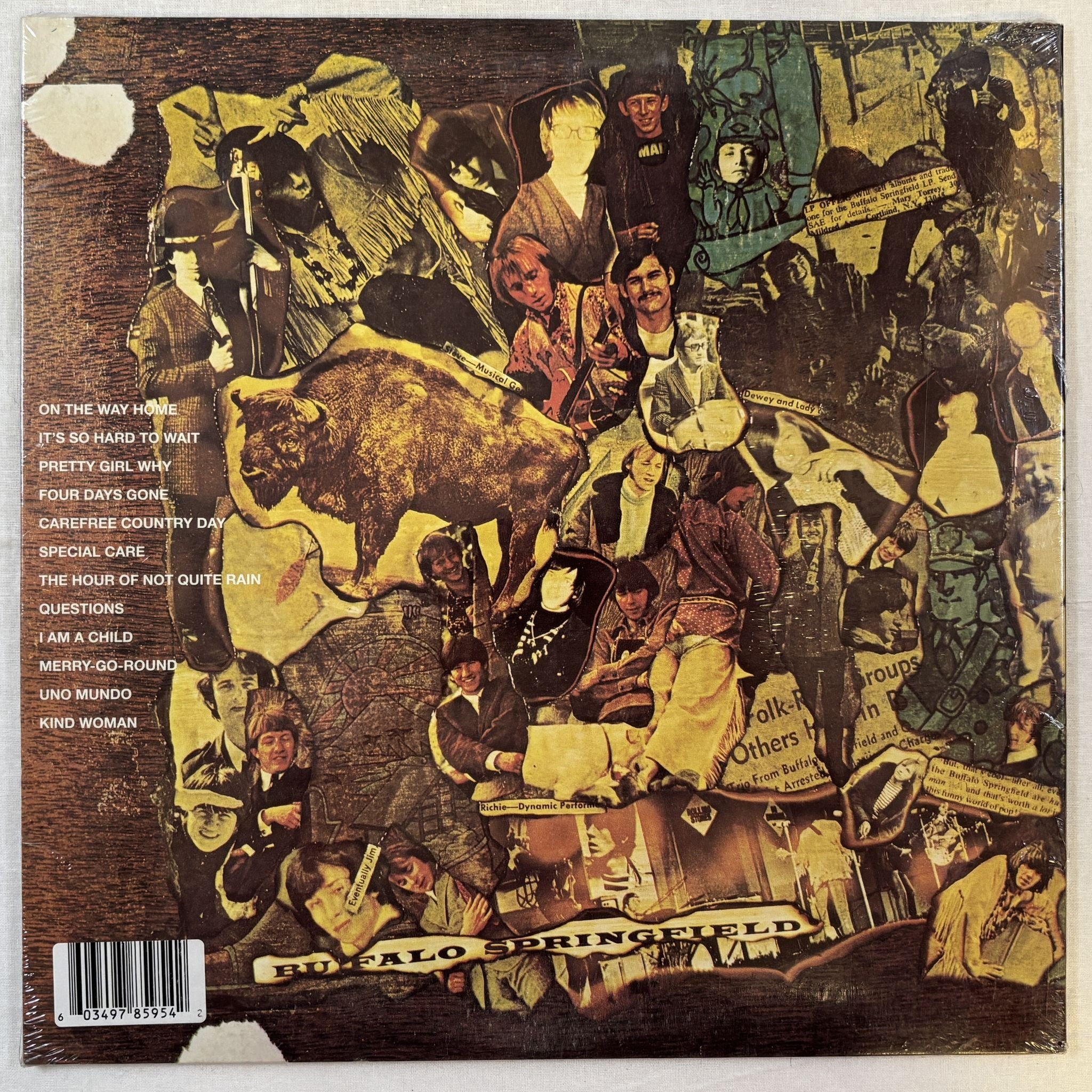 Omslagsbild för skivan BUFFALO SPRINGFIELD Last Time Around LP ATCO Records – R1 33256