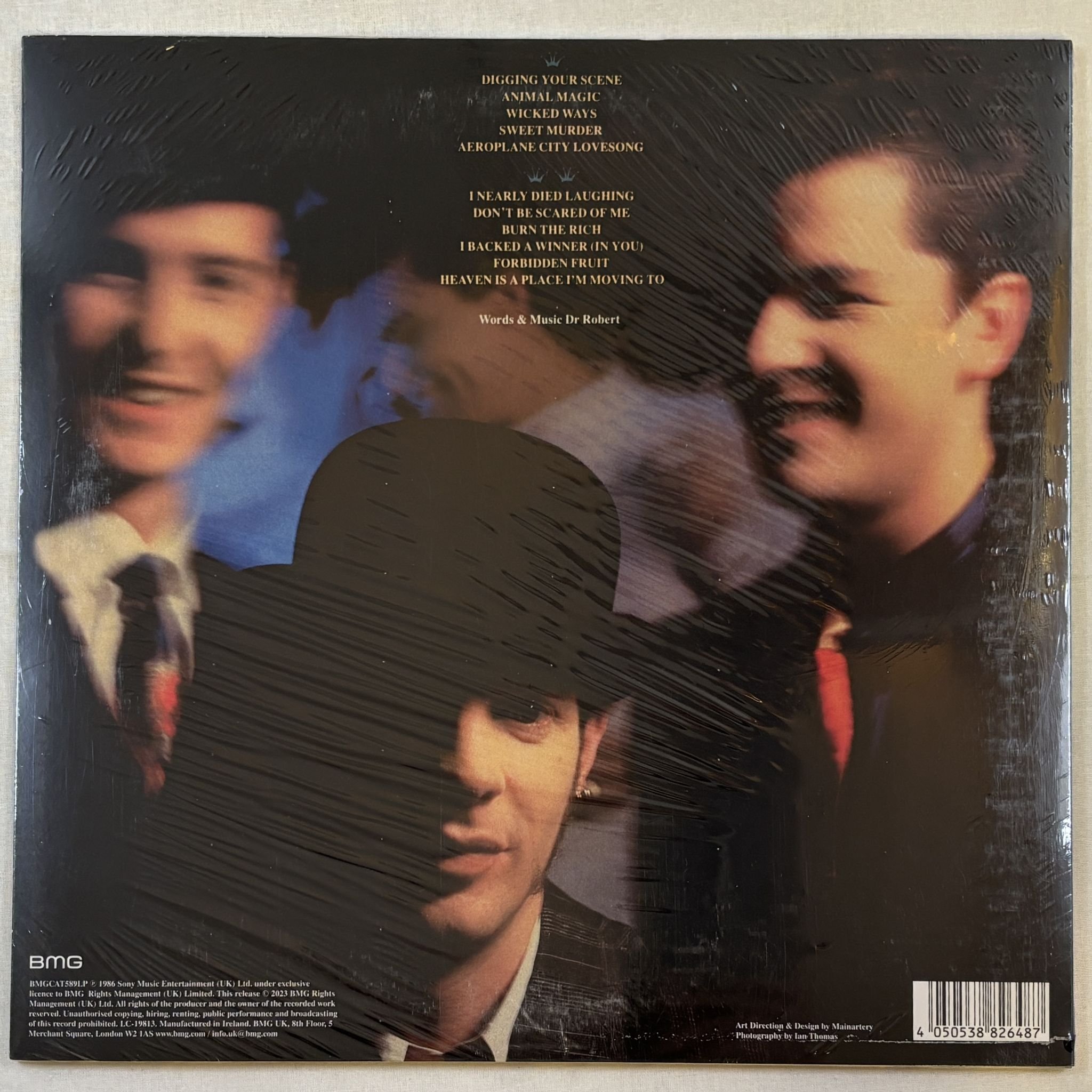 Omslagsbild för skivan THE BLOW MONEKYS Animal Magic LP- 2023 BMG – BMGCAT589LP