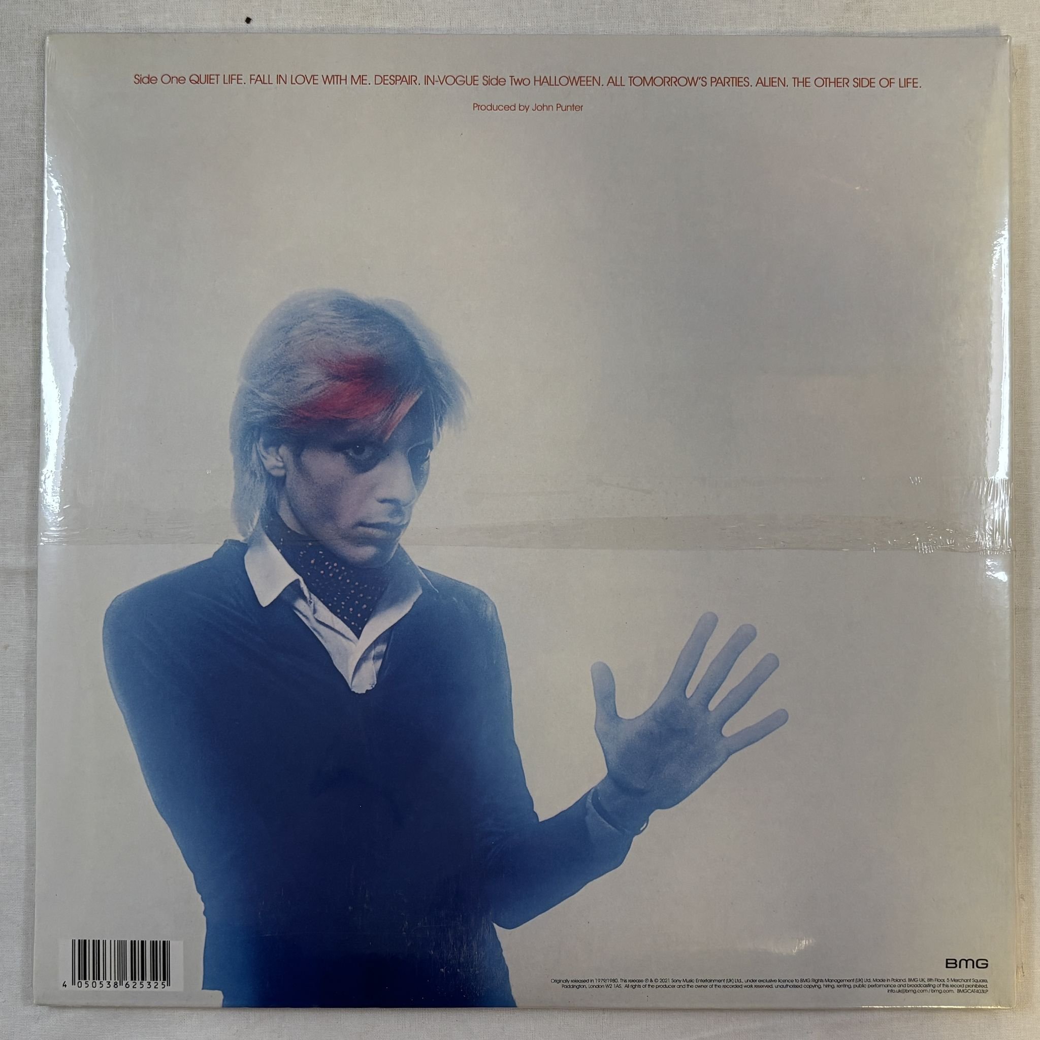 Omslagsbild för skivan JAPAN Quiet Life LP- 2021 BMG – BMGCAT403LP