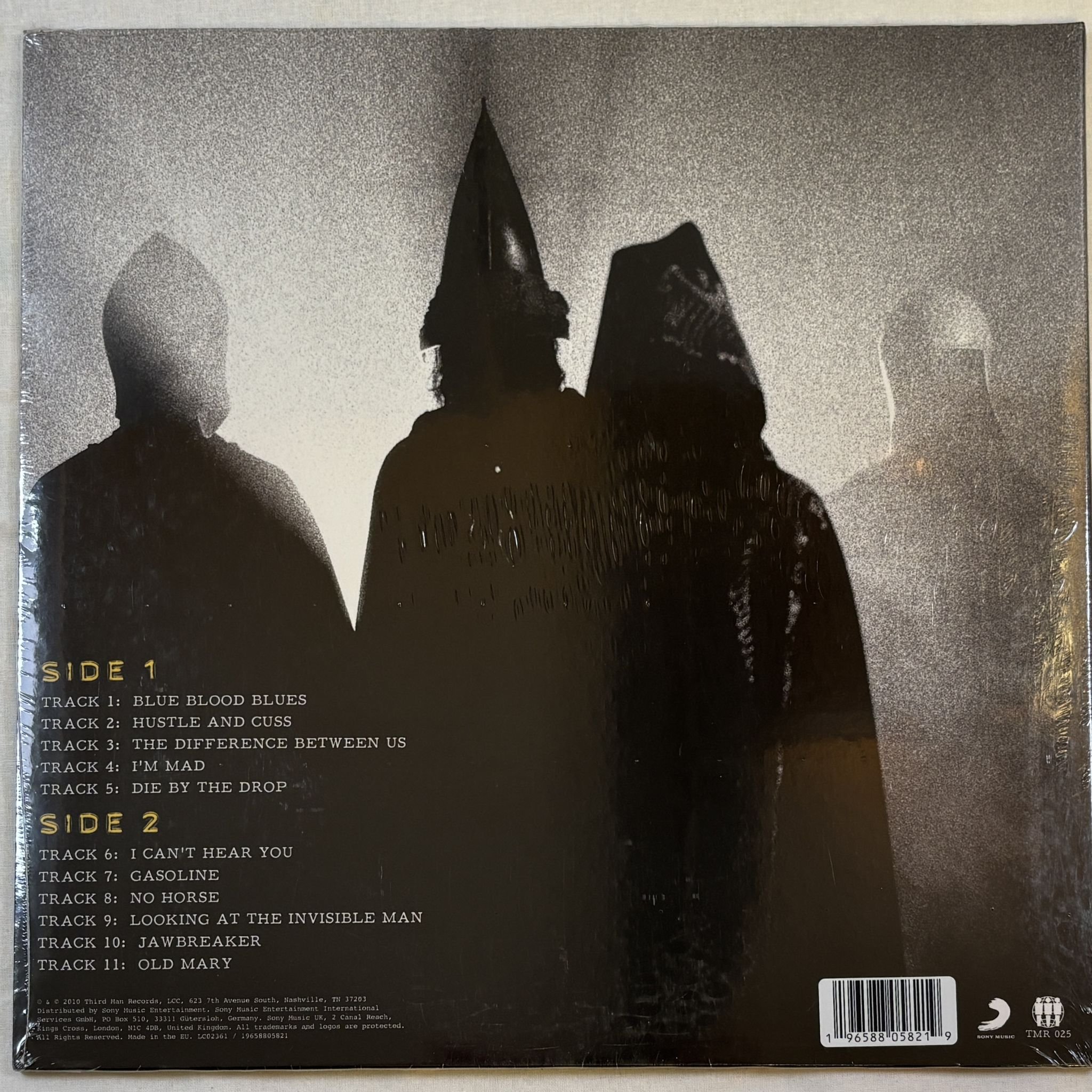 Omslagsbild för skivan THE DEAD WEATHER Sea Of Cowards LP Third Man Records – TMR 025