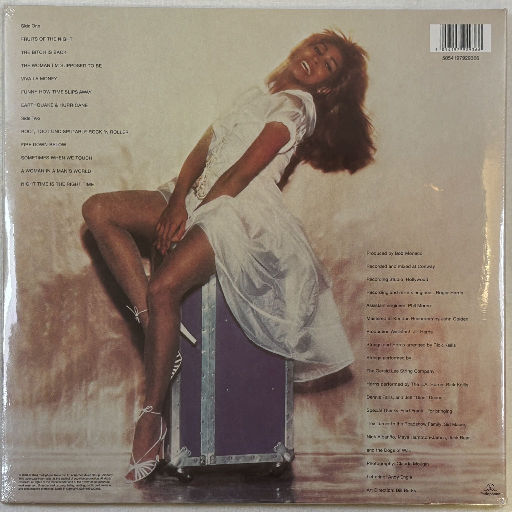 Omslagsbild för skivan TINA TURNER Rough LP- 2024 Parlophone – 5054197929366